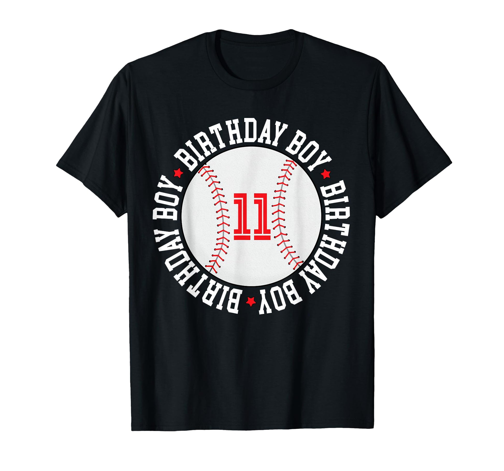 11 Year Old Baseball Supplies 11Th T-Shirt - Trendy Graphic for Adults - T-Shirt, Sweatshirt, Hoodie