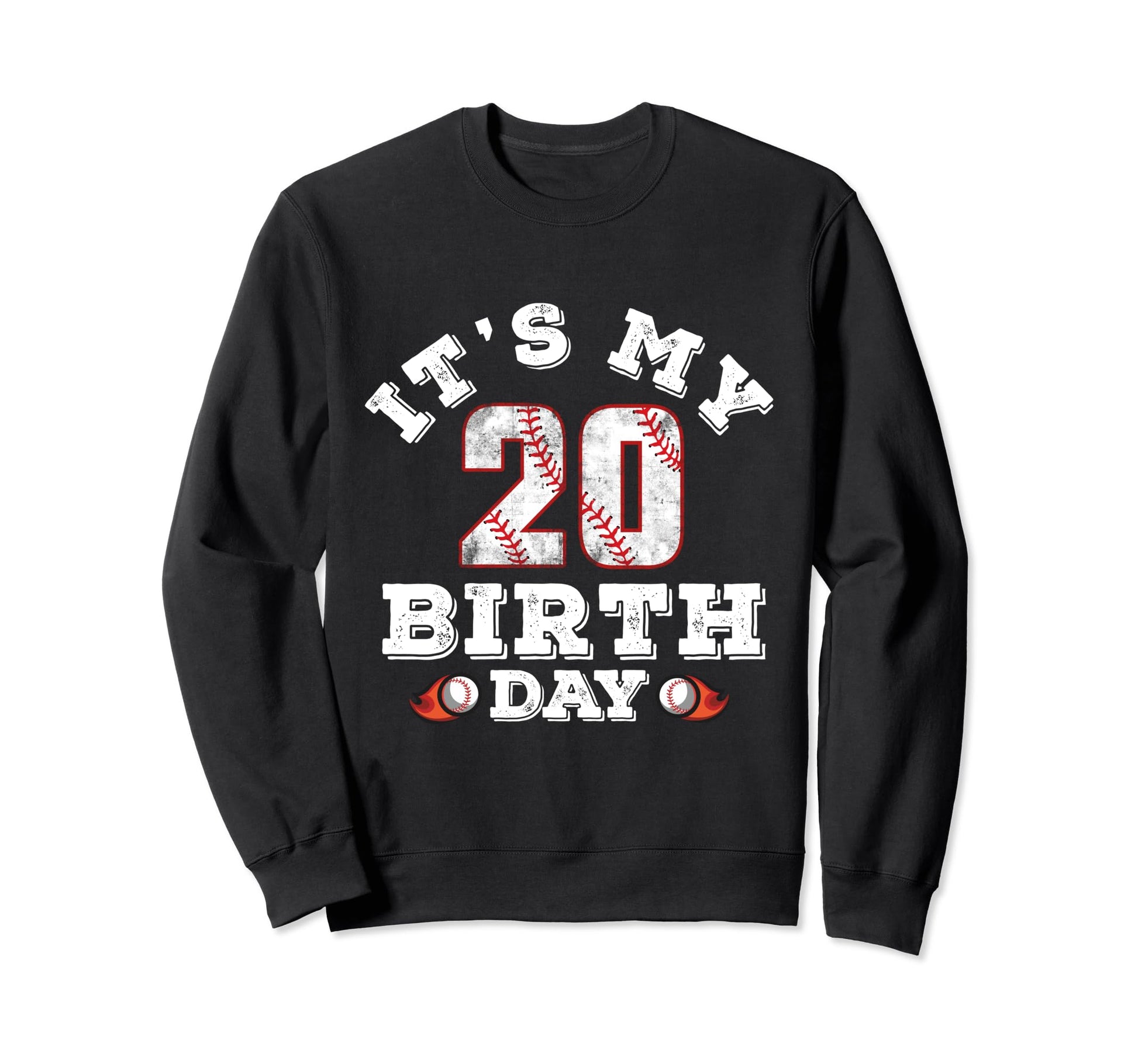 Its My 20Th Birthday 20 Year Old Sweatshirt - Custom Art Print Unisex - T-Shirt, Sweatshirt, Hoodie