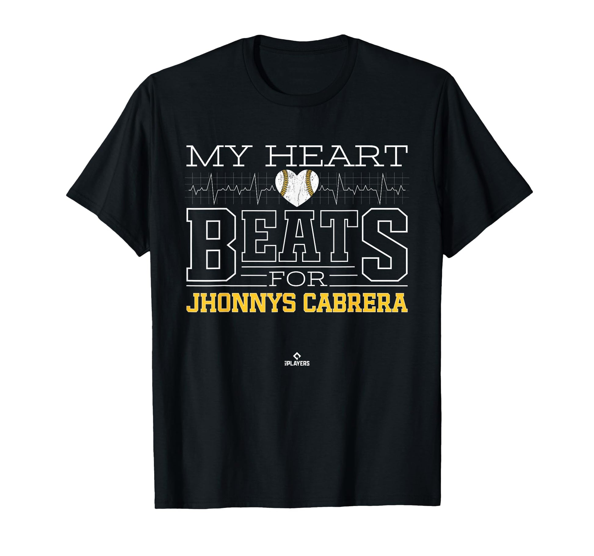 My Heart Beats Jhonnys Cabrera T-Shirt - Novelty Apparel for Adults - T-Shirt, Sweatshirt, Hoodie