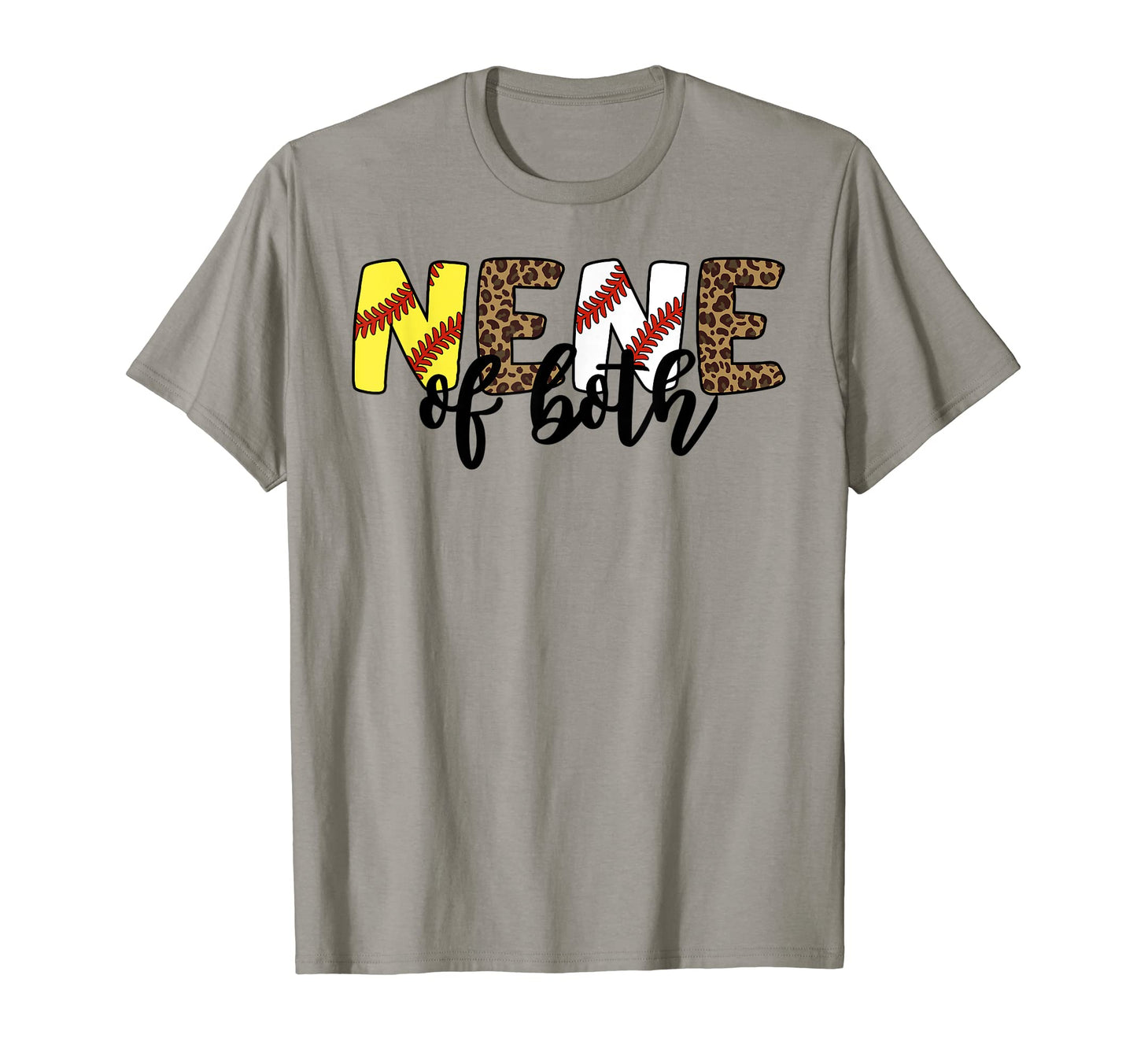 Leopard Nene Both Baseball Softball T-Shirt - Streetwear Style Unisex - T-Shirt, Sweatshirt, Hoodie