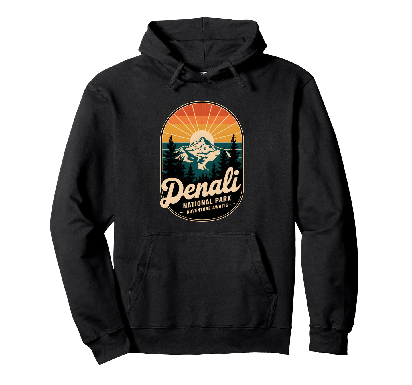Denali National Park Adventure Hoodie - Casual Everyday Wear for Adults - T-Shirt, Sweatshirt, Hoodie