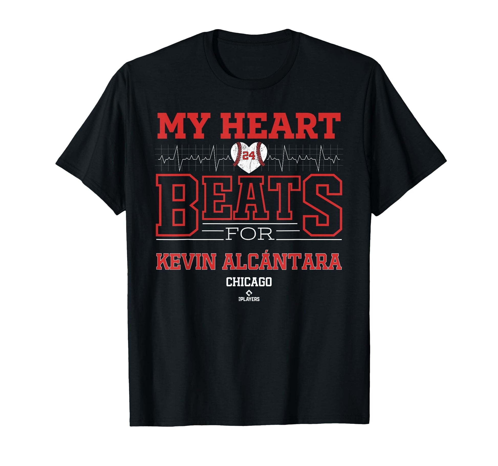 My Heart Beats Kevin Alc Ntara Chicago T-Shirt - Graphic Print Men Women - T-Shirt, Sweatshirt, Hoodie