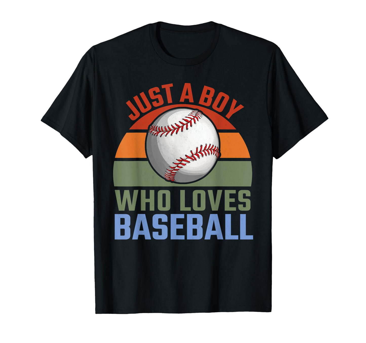 Just Who Loves Baseball Baseball T-Shirt - Minimalist Print for Adults - T-Shirt, Sweatshirt, Hoodie