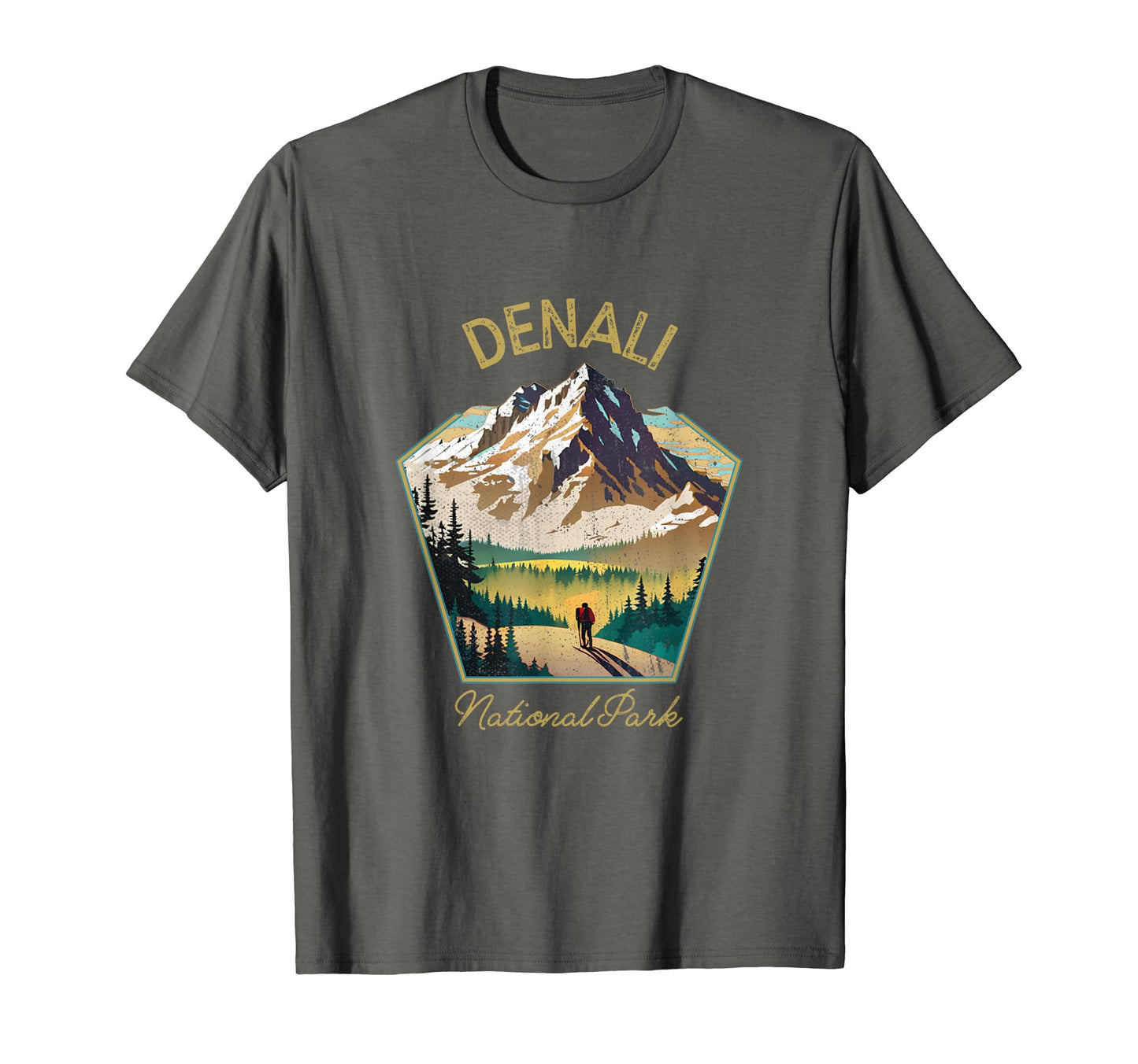 Denali National Park Souvenir T-Shirt - Streetwear Style for Adults - T-Shirt, Sweatshirt, Hoodie