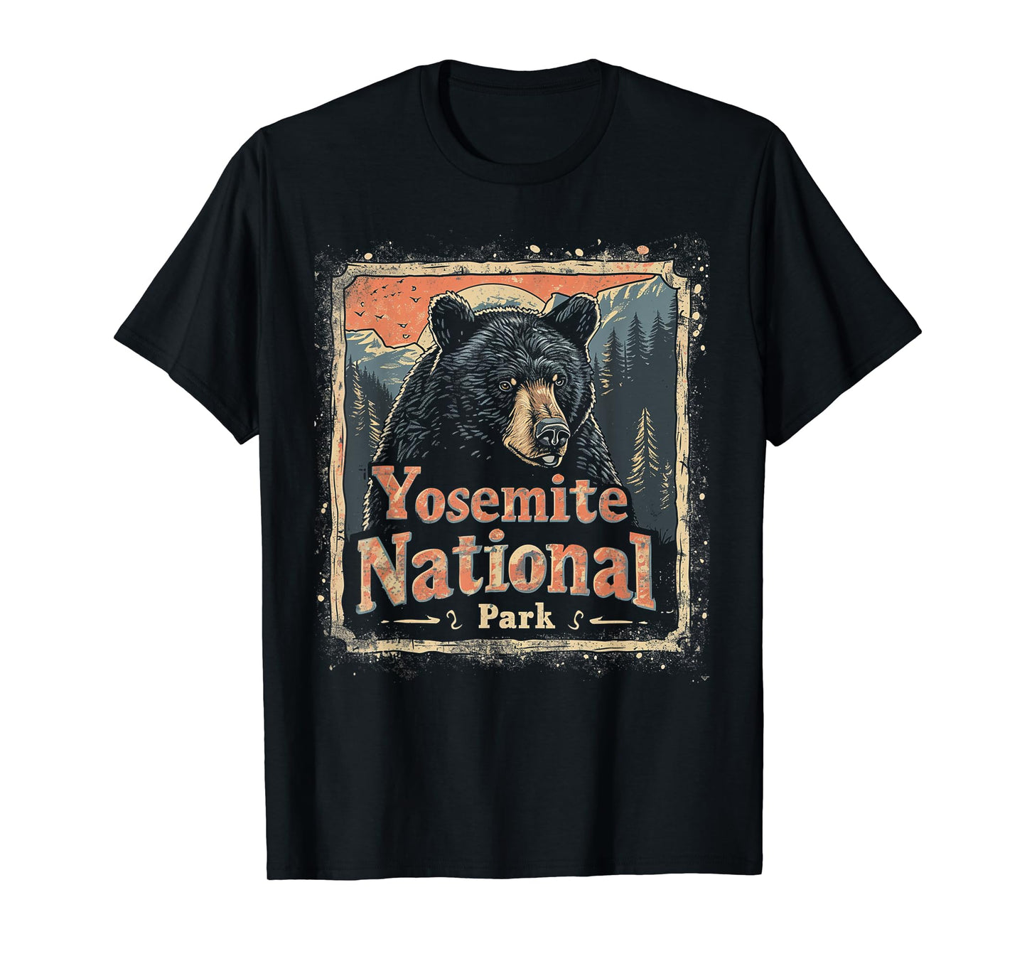 Yosemite Us National Park T-Shirt - Aesthetic Graphic Unisex - T-Shirt, Sweatshirt, Hoodie