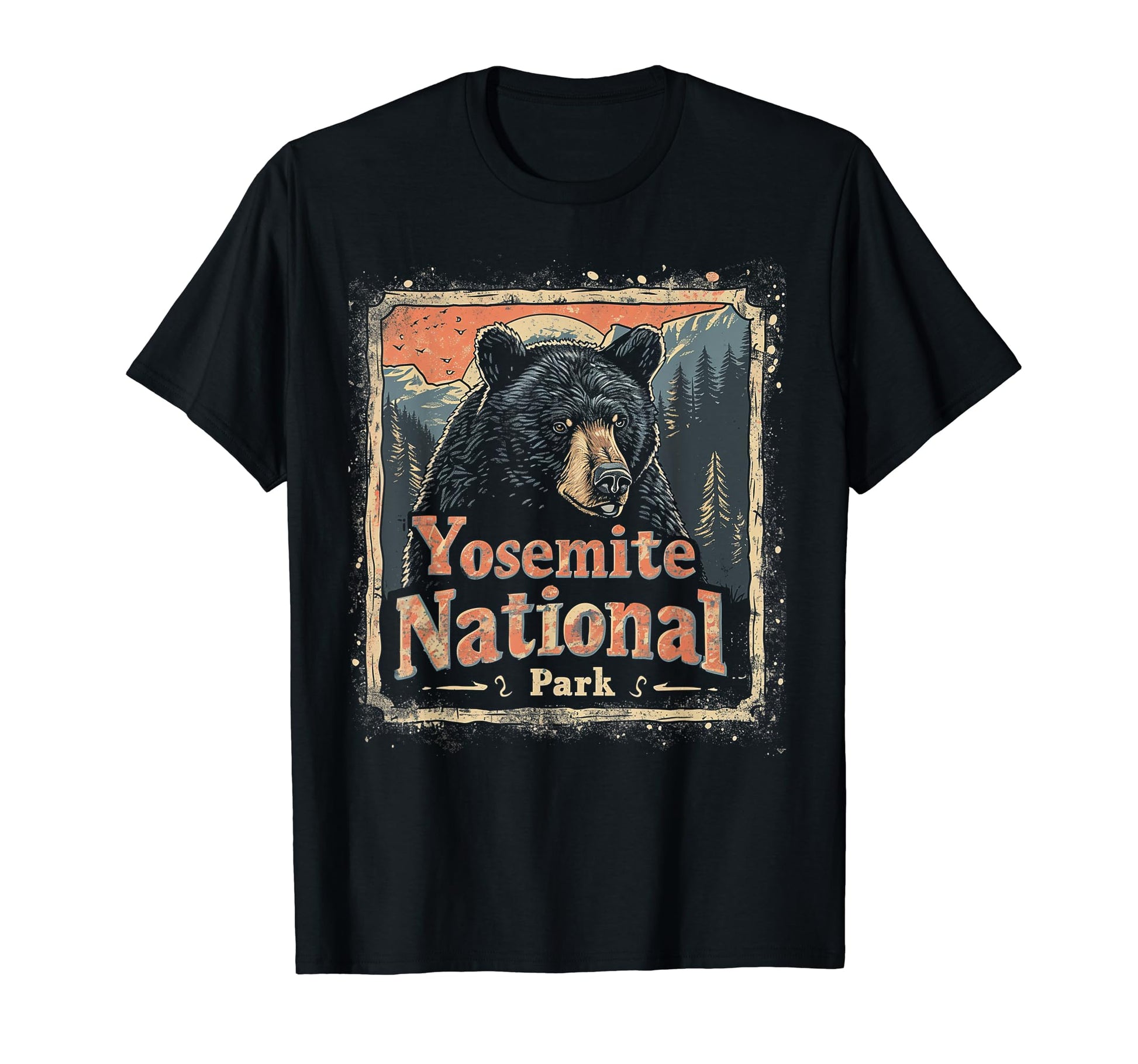 Yosemite Us National Park T-Shirt - Aesthetic Graphic Unisex - T-Shirt, Sweatshirt, Hoodie