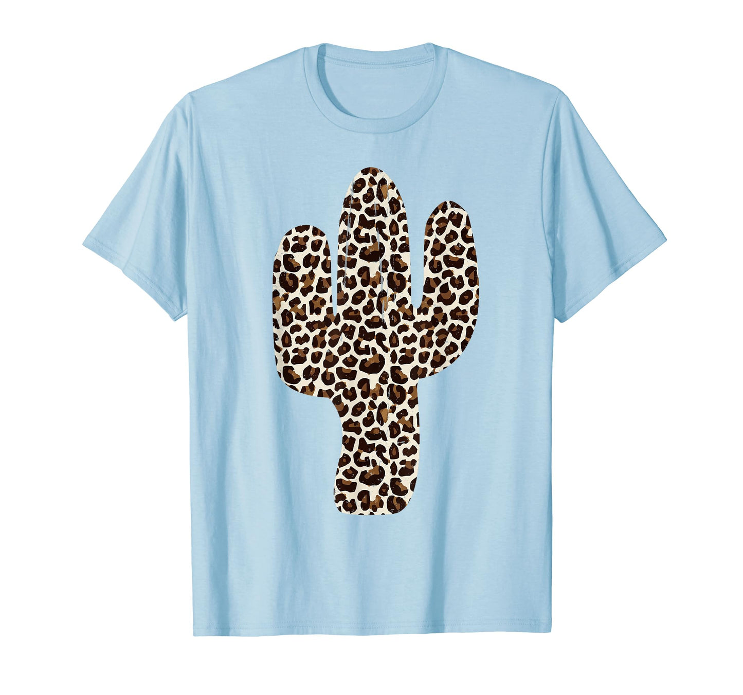 Western Leopard Cactus Used T-Shirt - Aesthetic Graphic Unisex - T-Shirt, Sweatshirt, Hoodie