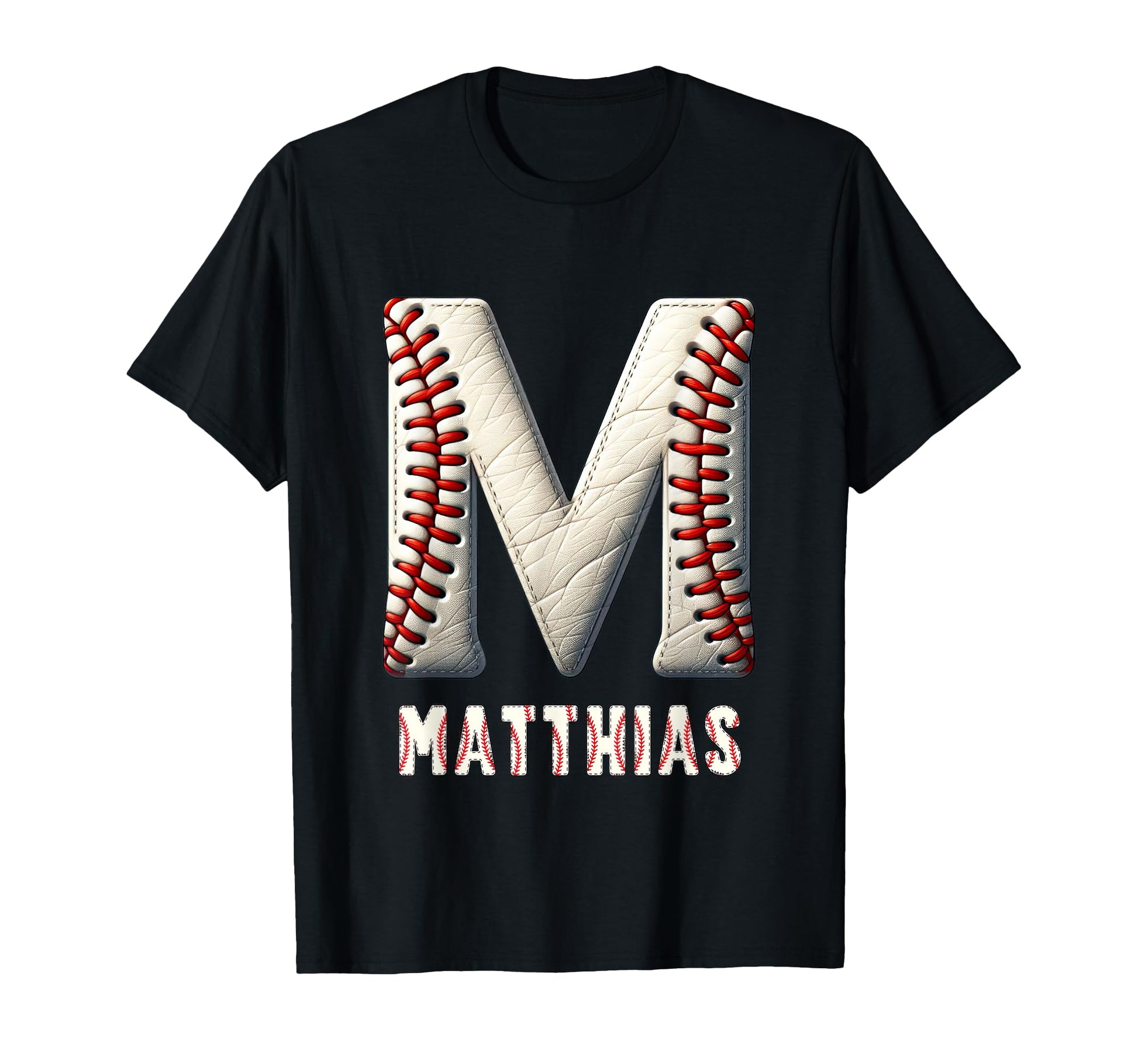 Baseball Home Run Amos Initial Letter T-Shirt - Novelty Apparel Men Women - T-Shirt, Sweatshirt, Hoodie