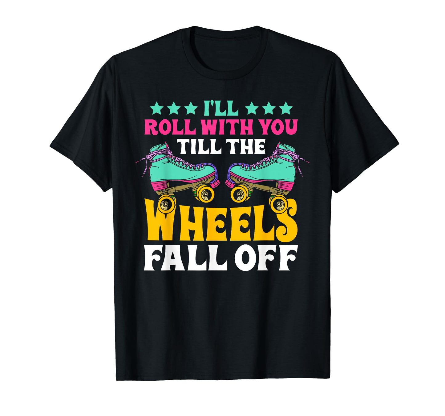 Roller Skating Skate 1970S Ill Roll T-Shirt - Trendy Graphic Men Women - T-Shirt, Sweatshirt, Hoodie
