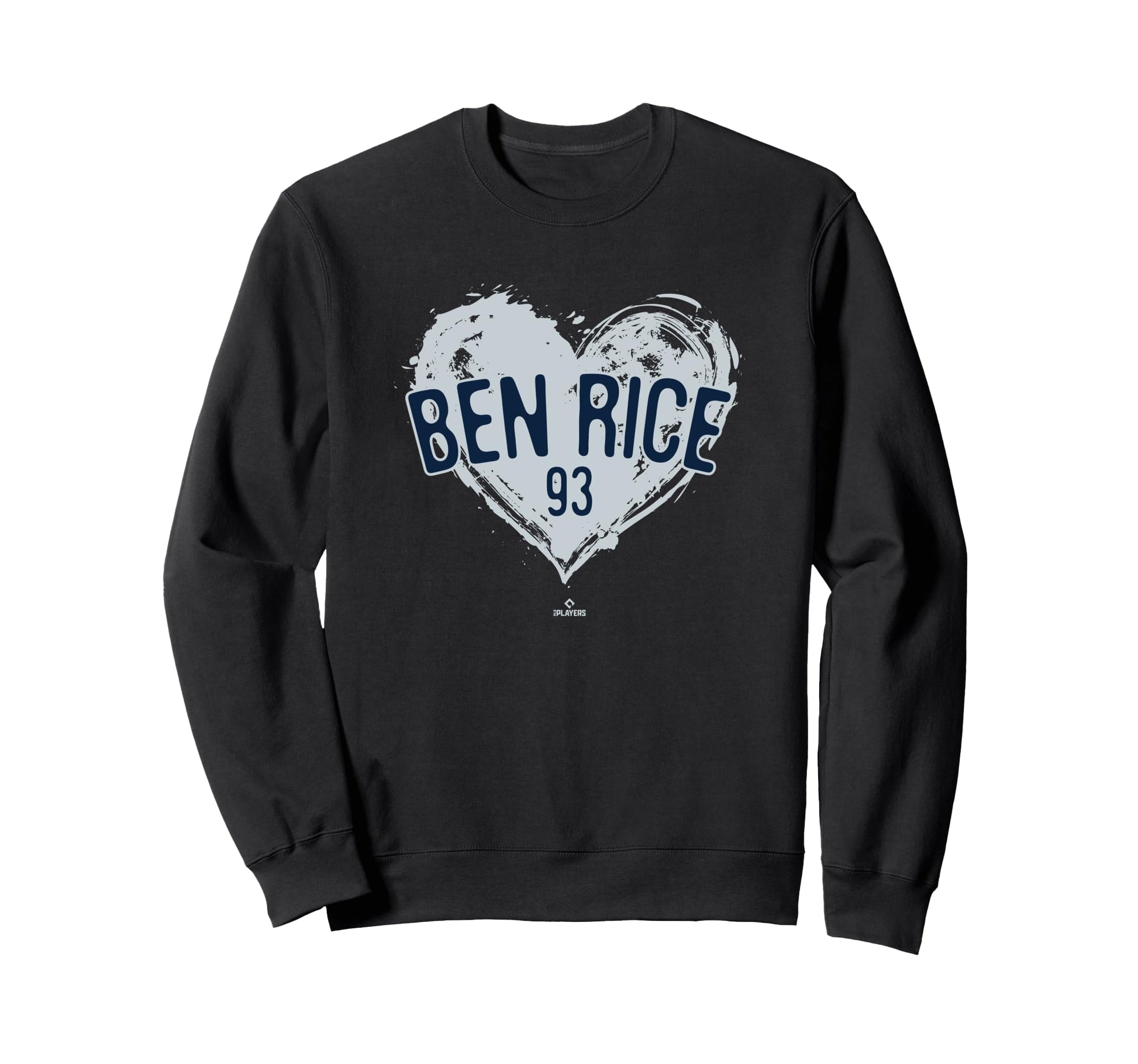 Distressed Heart Ben Rice New York Sweatshirt - Novelty Apparel Unisex - T-Shirt, Sweatshirt, Hoodie