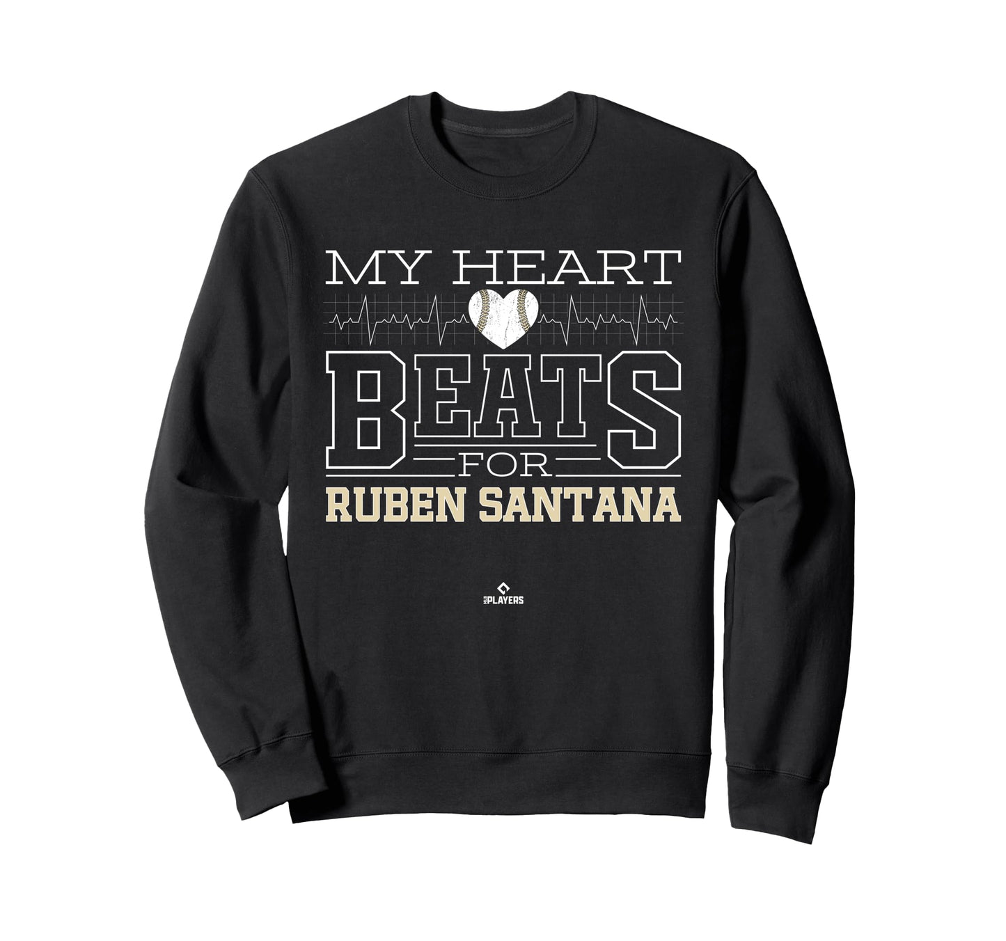 My Heart Beats Ruben Santana Sweatshirt - Unique Graphic for Adults - T-Shirt, Sweatshirt, Hoodie