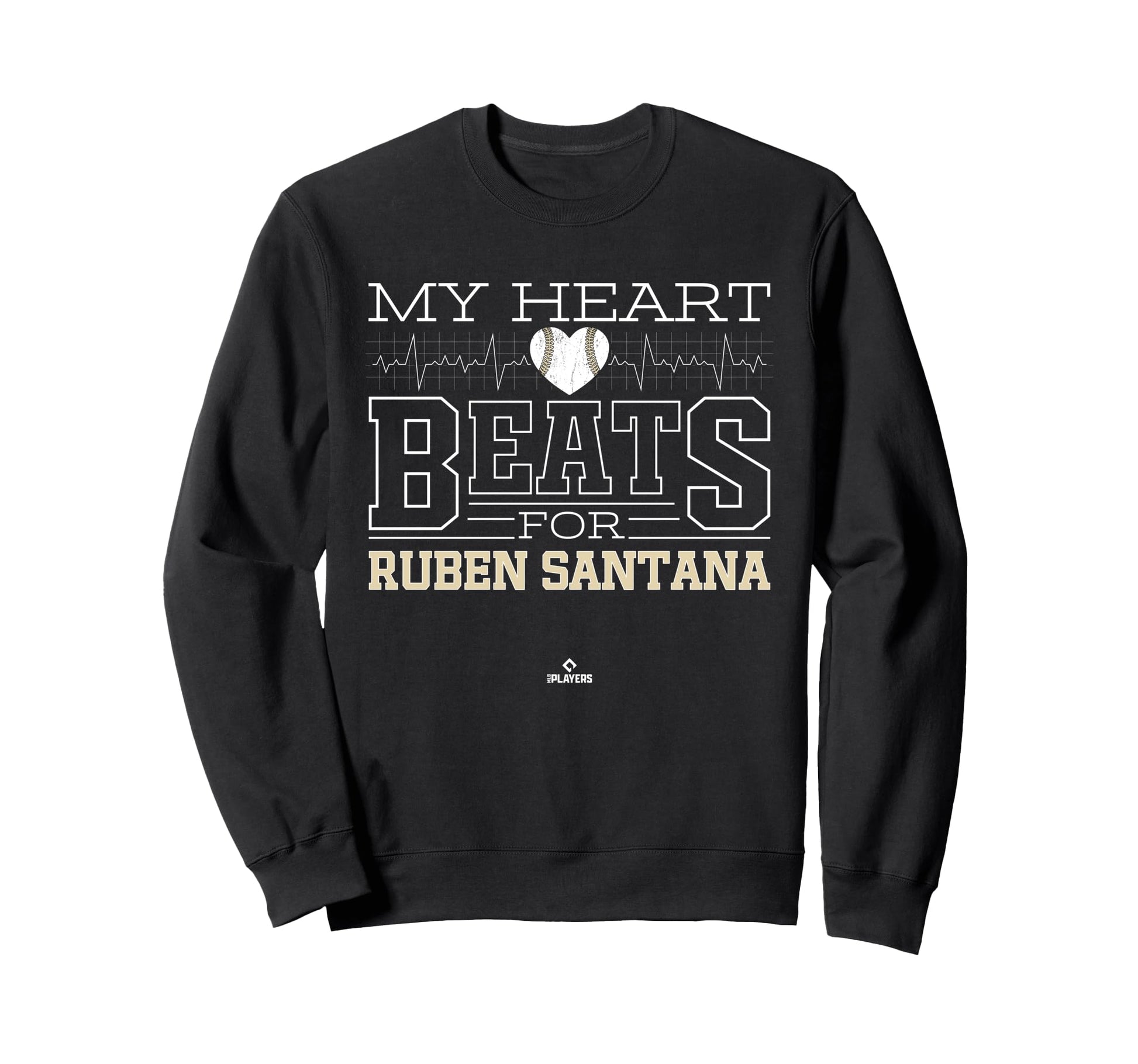 My Heart Beats Ruben Santana Sweatshirt - Unique Graphic for Adults - T-Shirt, Sweatshirt, Hoodie