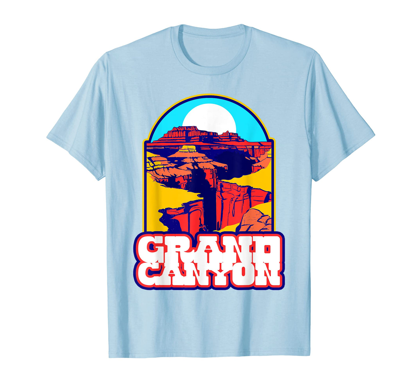 Grand Canyon National Park Eighties T-Shirt - Streetwear Style for Adults - T-Shirt, Sweatshirt, Hoodie