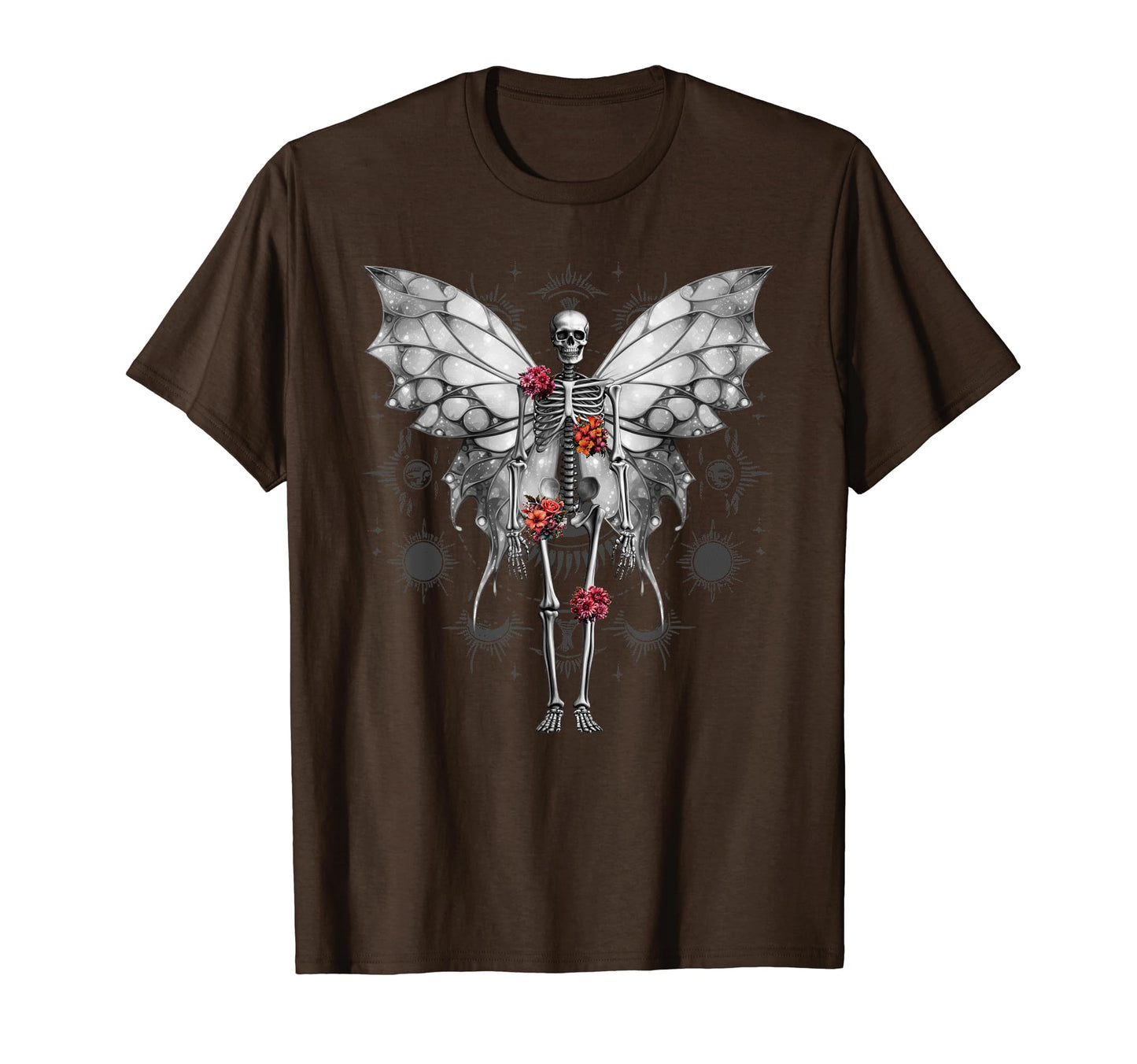 Fairycore Butterfly Skeleton Fairy T-Shirt - Minimalist Print Unisex - T-Shirt, Sweatshirt, Hoodie