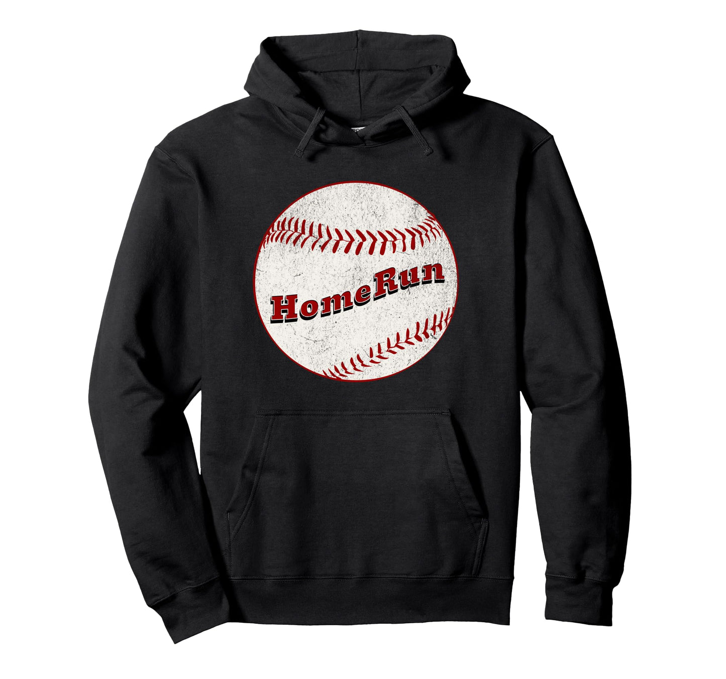 Baseball Homerun Sports Fan Team Fan Hoodie - Novelty Apparel for Adults - T-Shirt, Sweatshirt, Hoodie