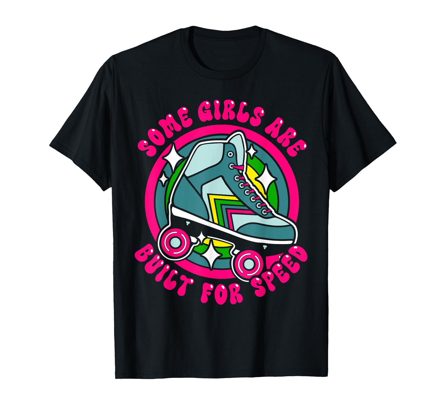 Roller Skating Skate 1970S Some Are T-Shirt - Aesthetic Graphic Unisex - T-Shirt, Sweatshirt, Hoodie