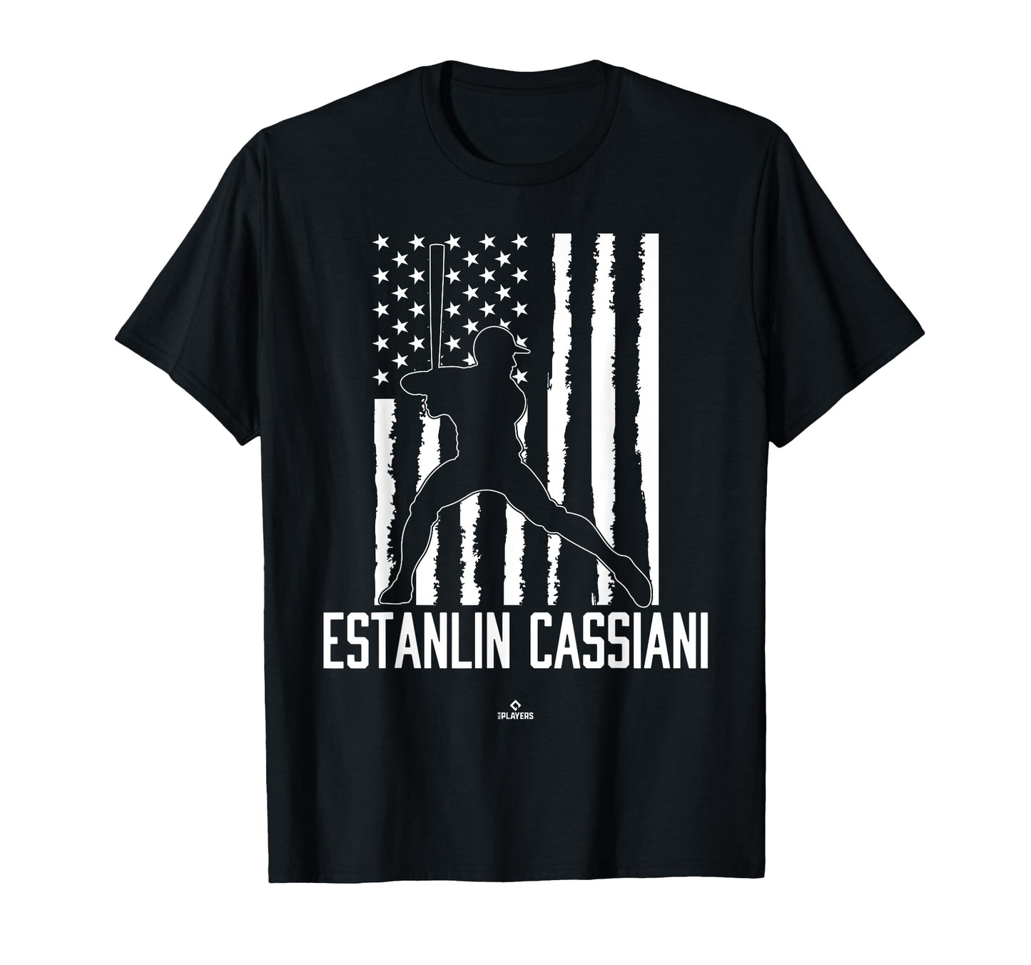 Distressed Flag Swing Estanlin T-Shirt - Minimalist Print Men Women - T-Shirt, Sweatshirt, Hoodie