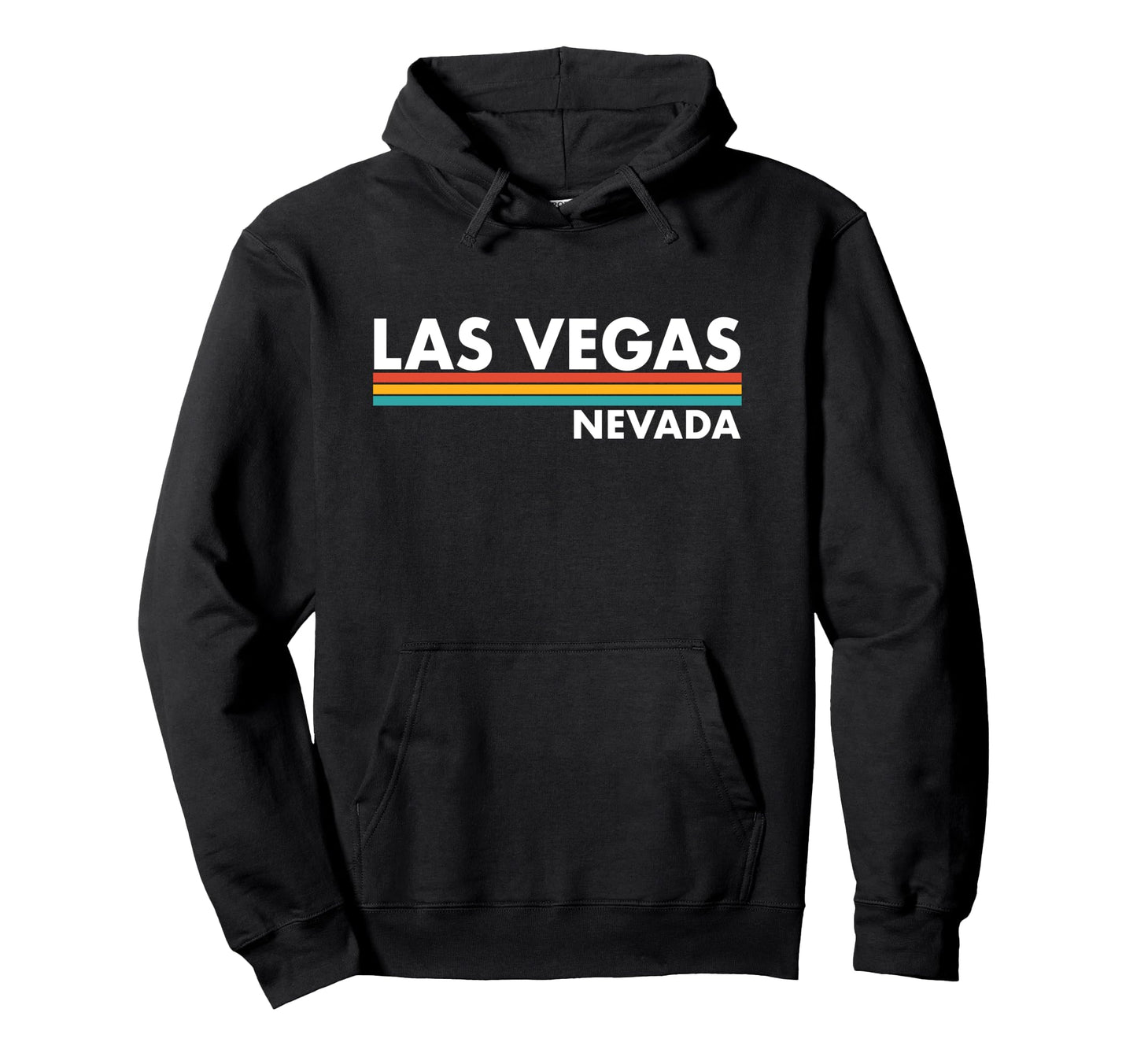 Las Vegas Nevada Stripes Hoodie - Streetwear Style for Adults - T-Shirt, Sweatshirt, Hoodie
