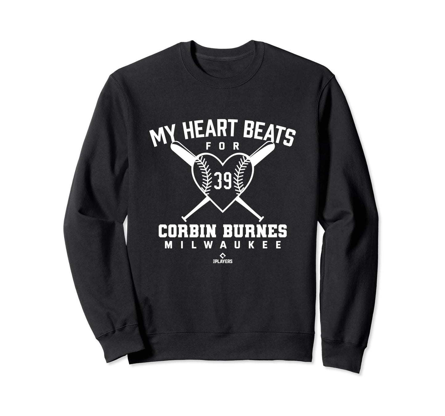 My Heart Beats Corbin Burnes Valentines Sweatshirt - Trendy Graphic Unisex - T-Shirt, Sweatshirt, Hoodie