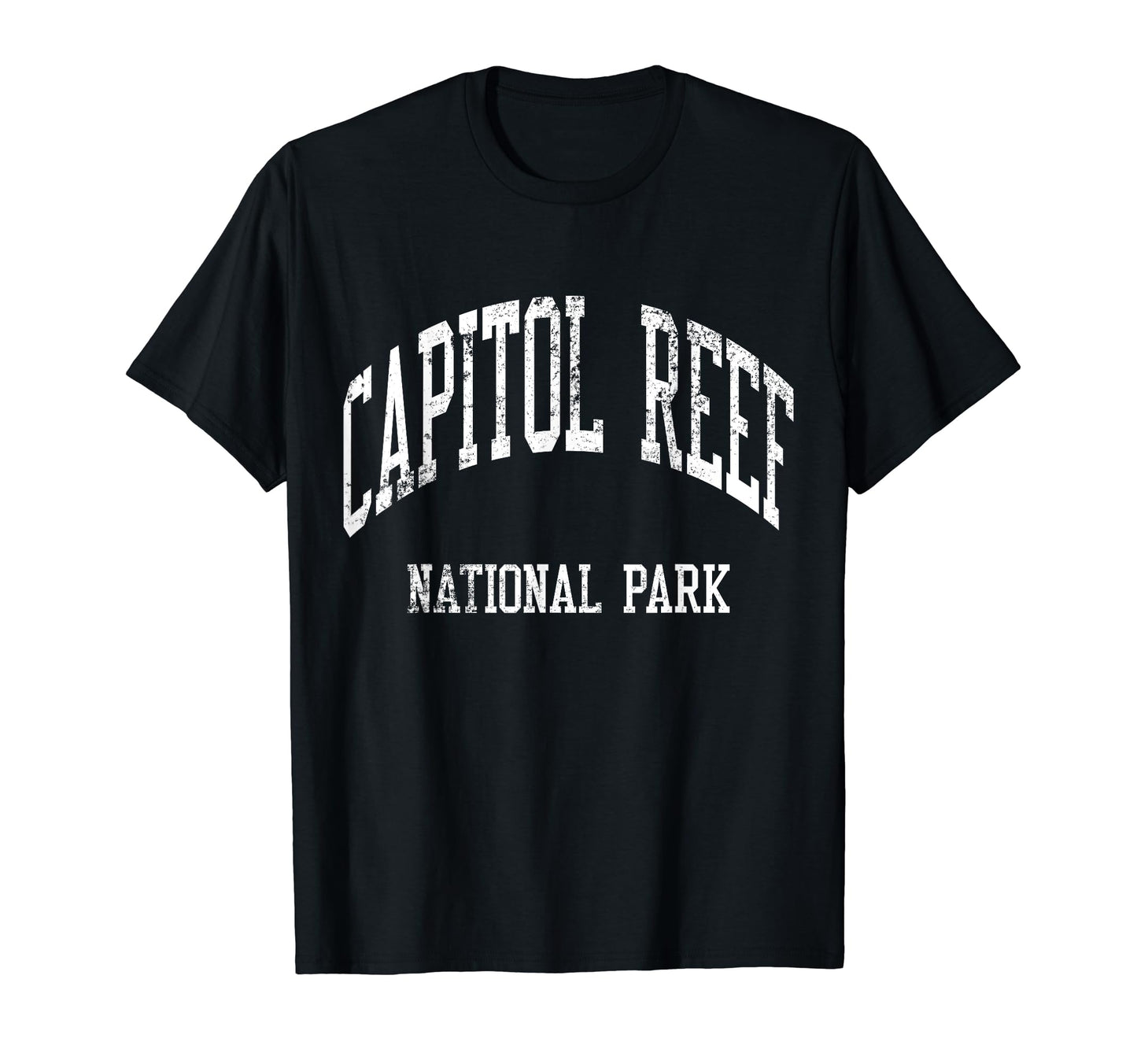 Capitol Reef National Park 70S College T-Shirt - Novelty Apparel Unisex - T-Shirt, Sweatshirt, Hoodie