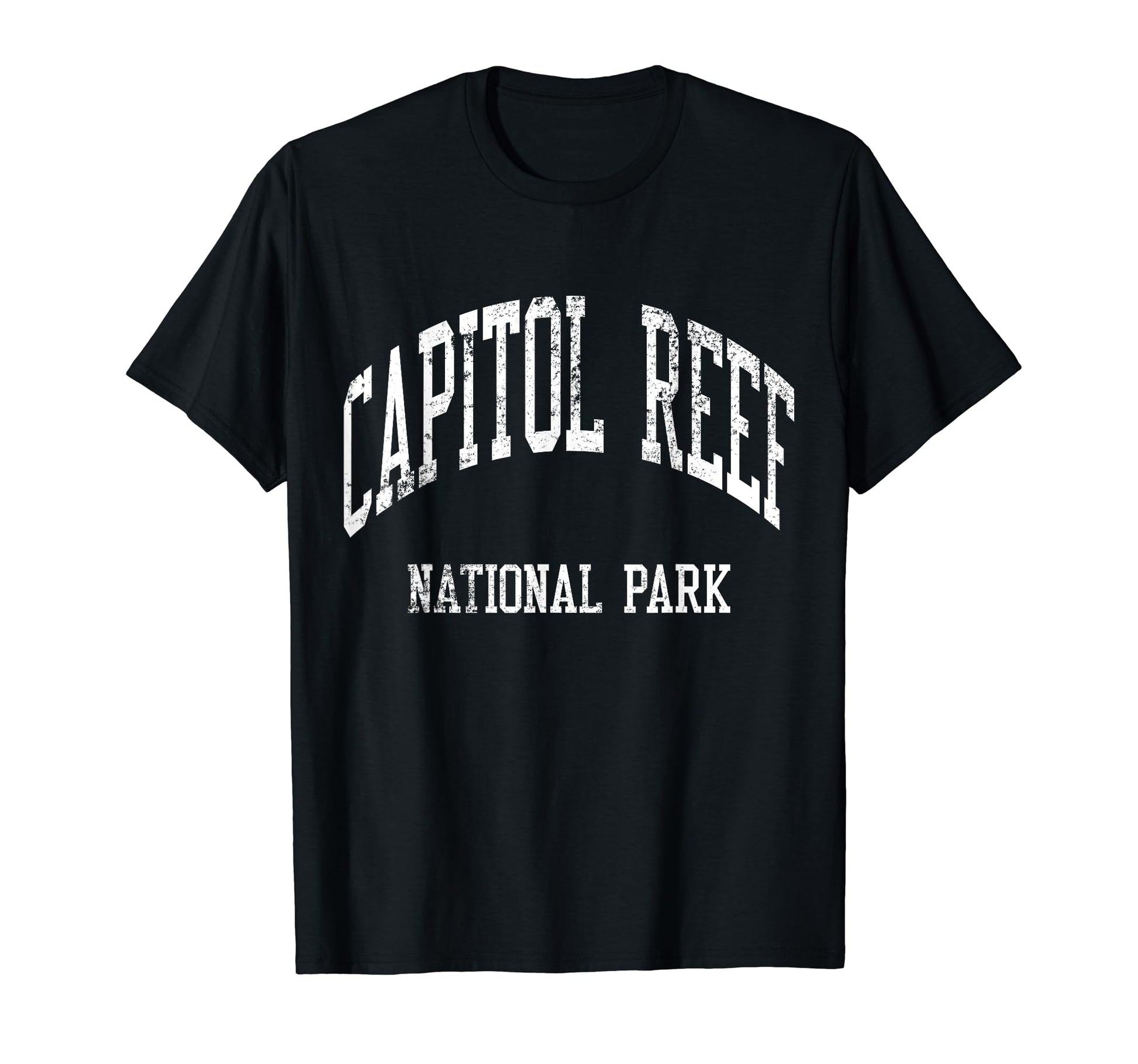 Capitol Reef National Park 70S College T-Shirt - Novelty Apparel Unisex - T-Shirt, Sweatshirt, Hoodie