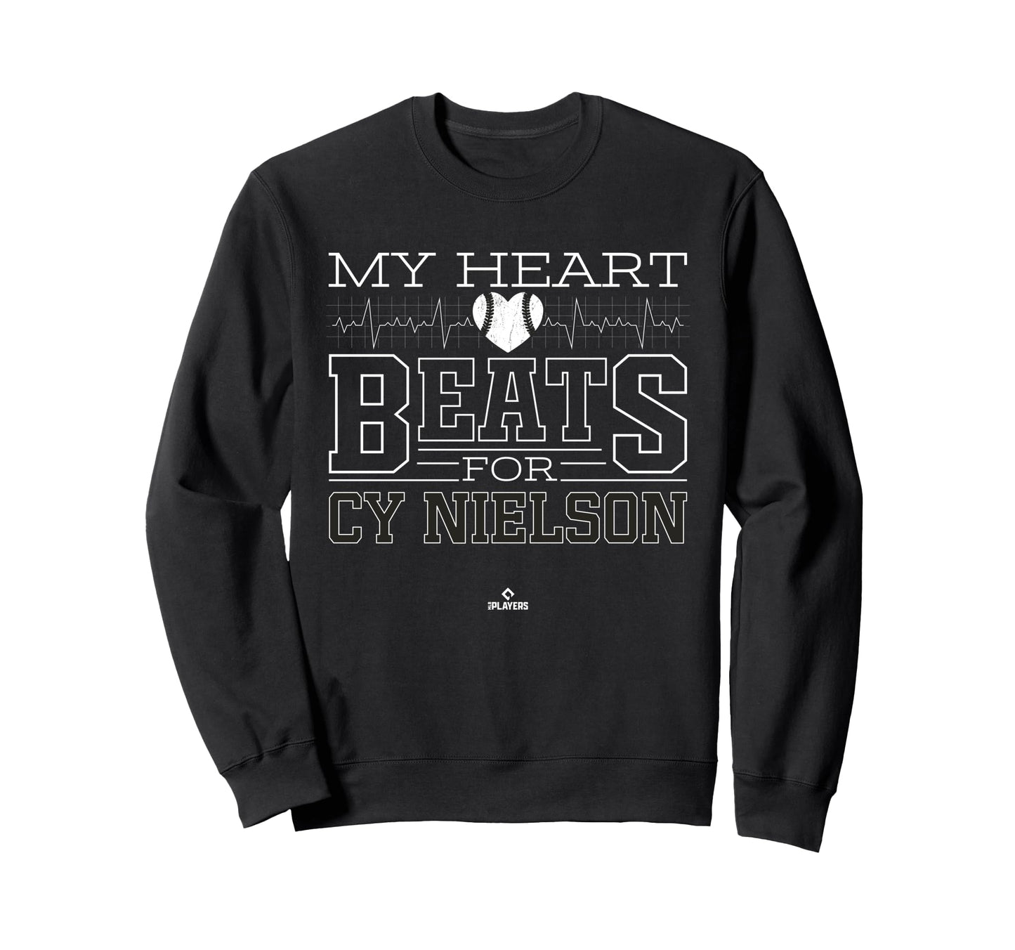 My Heart Beats Cy Nielson Prospect Sweatshirt - Novelty Apparel Unisex - T-Shirt, Sweatshirt, Hoodie