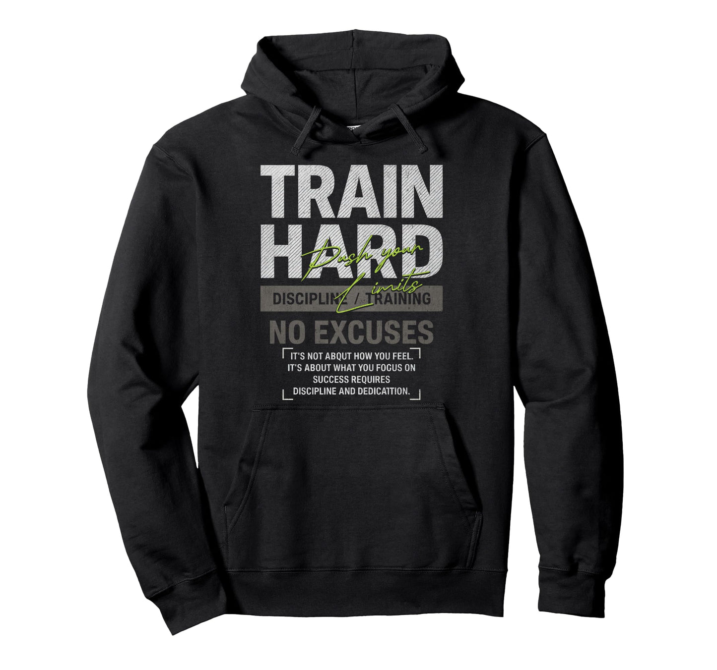 Y2K Fitness Gym Training Discipline Hoodie - Trendy Graphic for Adults - T-Shirt, Sweatshirt, Hoodie