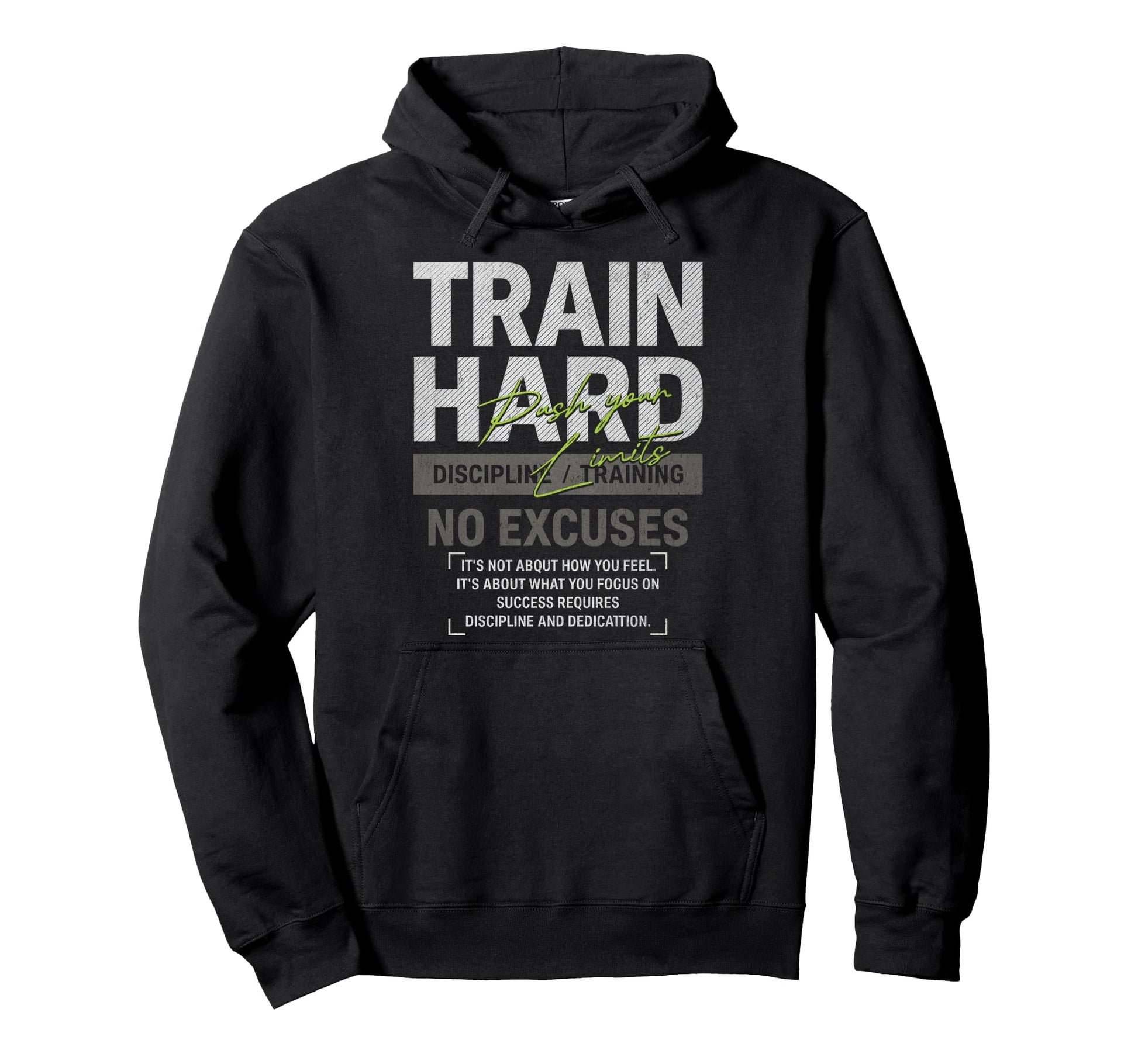 Y2K Fitness Gym Training Discipline Hoodie - Trendy Graphic for Adults - T-Shirt, Sweatshirt, Hoodie