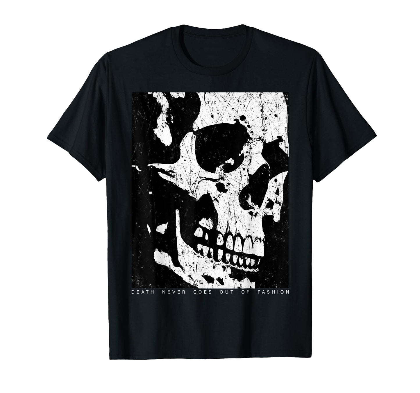 Aesthetic Streetwear Skull T-Shirt - Aesthetic Graphic for Adults - T-Shirt, Sweatshirt, Hoodie