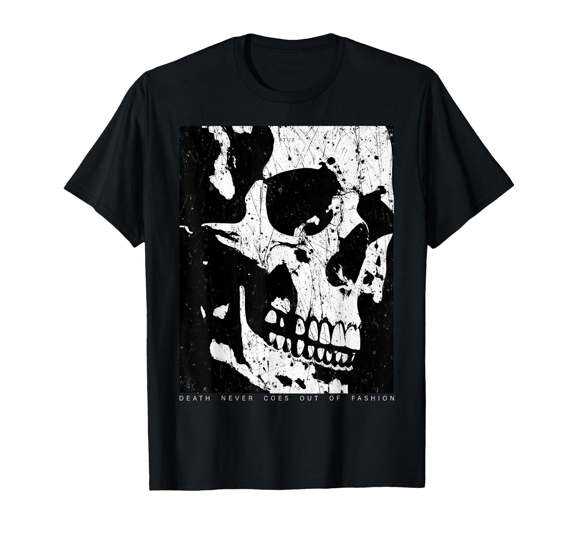Aesthetic Streetwear Skull T-Shirt - Aesthetic Graphic for Adults - T-Shirt, Sweatshirt, Hoodie
