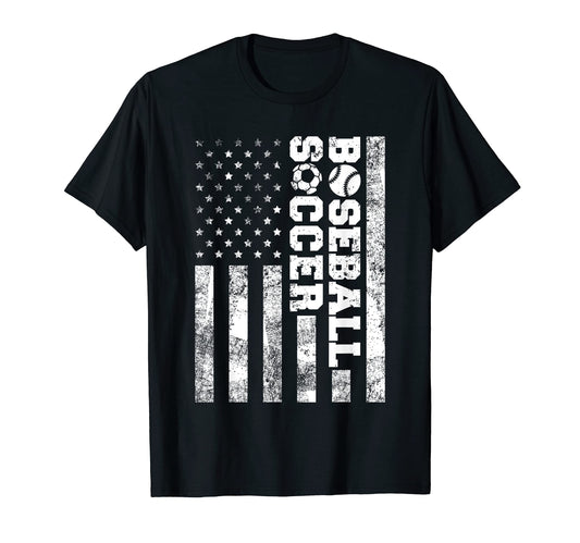 American Distressed Flag Funny T-Shirt - Streetwear Style for Adults - T-Shirt, Sweatshirt, Hoodie