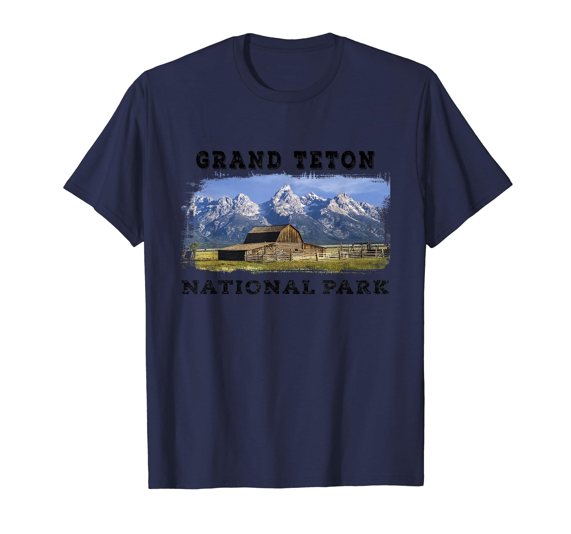 Grunge Grand Teton National Park T-Shirt - Novelty Apparel Men Women - T-Shirt, Sweatshirt, Hoodie