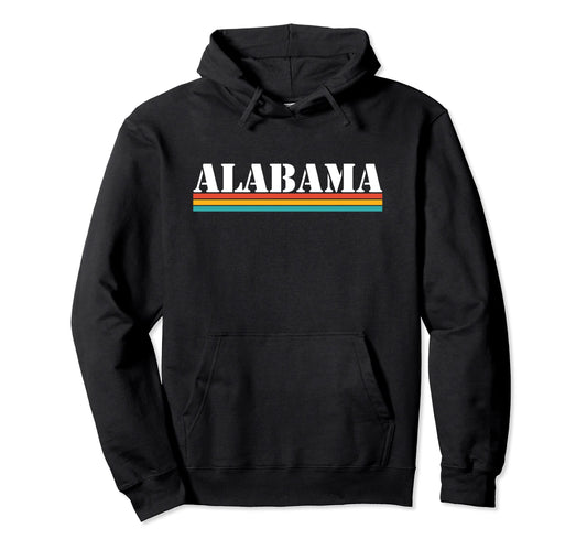 Alabama Al Stripes Hoodie - Trendy Graphic Unisex - T-Shirt, Sweatshirt, Hoodie