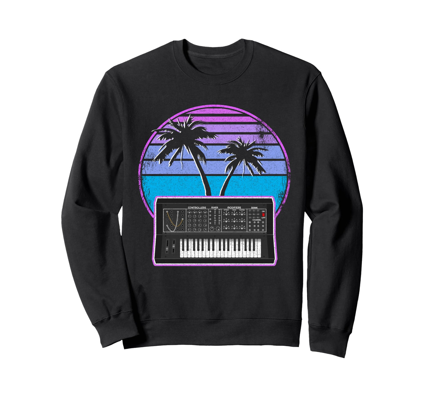 Synthwave Retrowave Pastel Goth Sweatshirt - Streetwear Style for Adults - T-Shirt, Sweatshirt, Hoodie