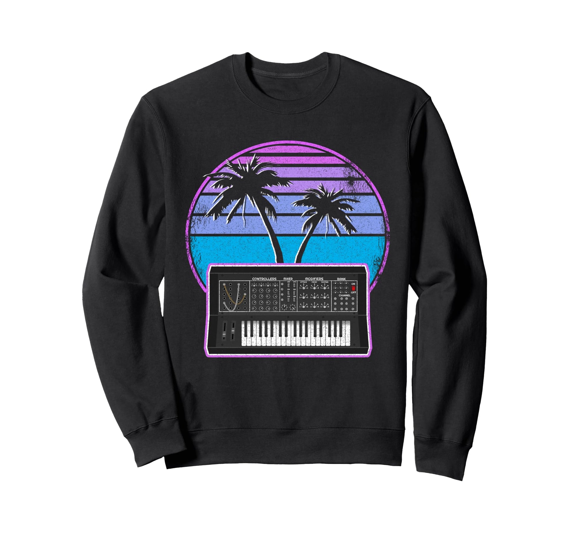 Synthwave Retrowave Pastel Goth Sweatshirt - Streetwear Style for Adults - T-Shirt, Sweatshirt, Hoodie