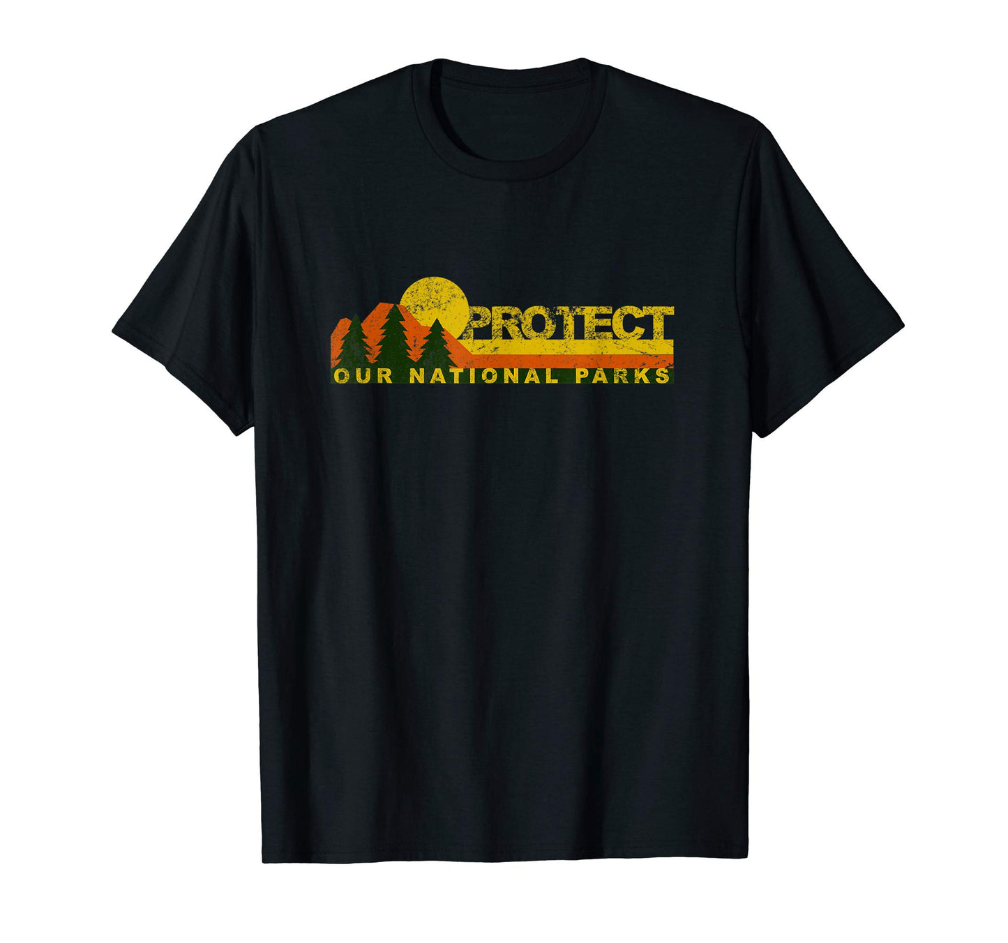 Protect Our National Parks Nature T-Shirt - Minimalist Print Men Women - T-Shirt, Sweatshirt, Hoodie