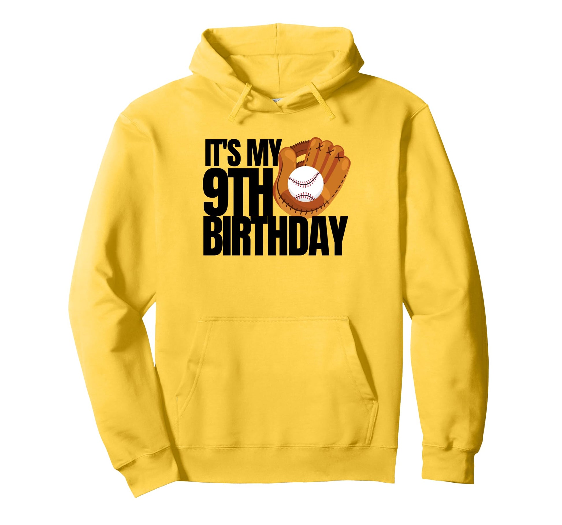 Its My 9Th Birthday Baseball Player 9Th Hoodie - Trendy Graphic Men Women - T-Shirt, Sweatshirt, Hoodie