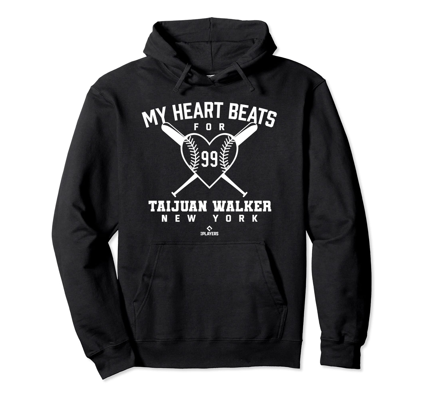 My Heart Beats Taijuan Walker Baseball Hoodie - Streetwear Style Unisex - T-Shirt, Sweatshirt, Hoodie