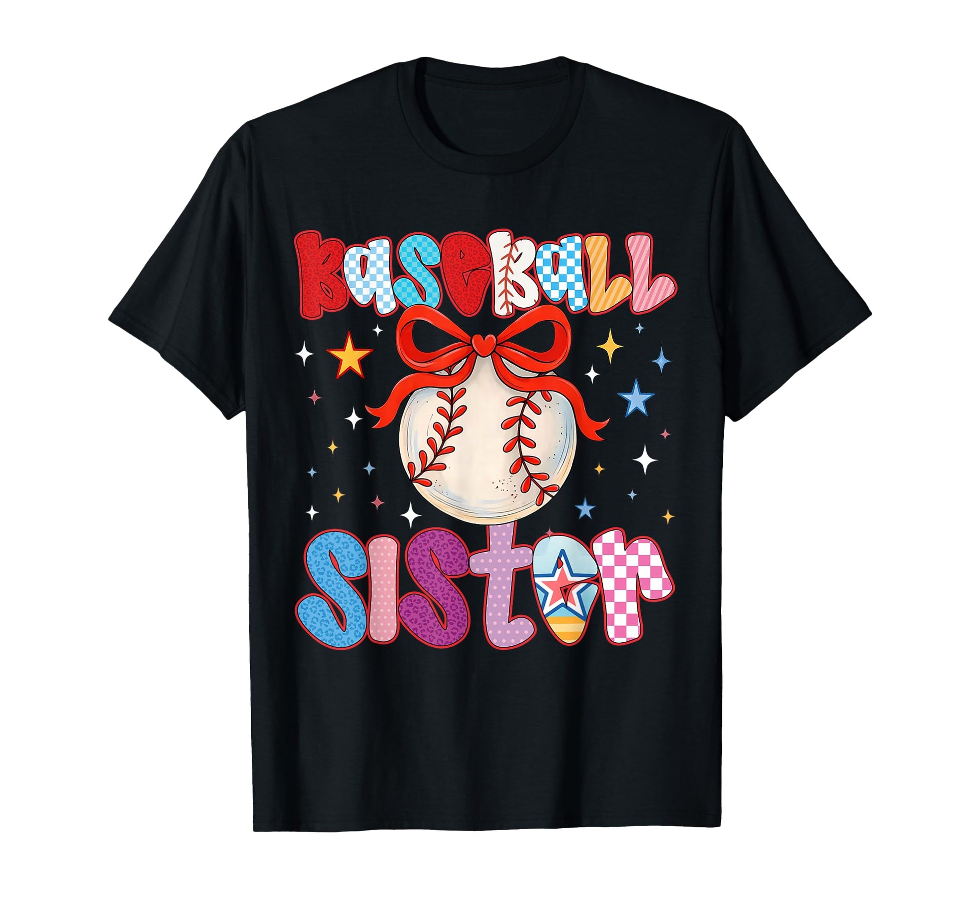 Baseball Sister Coquette Bow Sport T-Shirt - Streetwear Style Unisex - T-Shirt, Sweatshirt, Hoodie