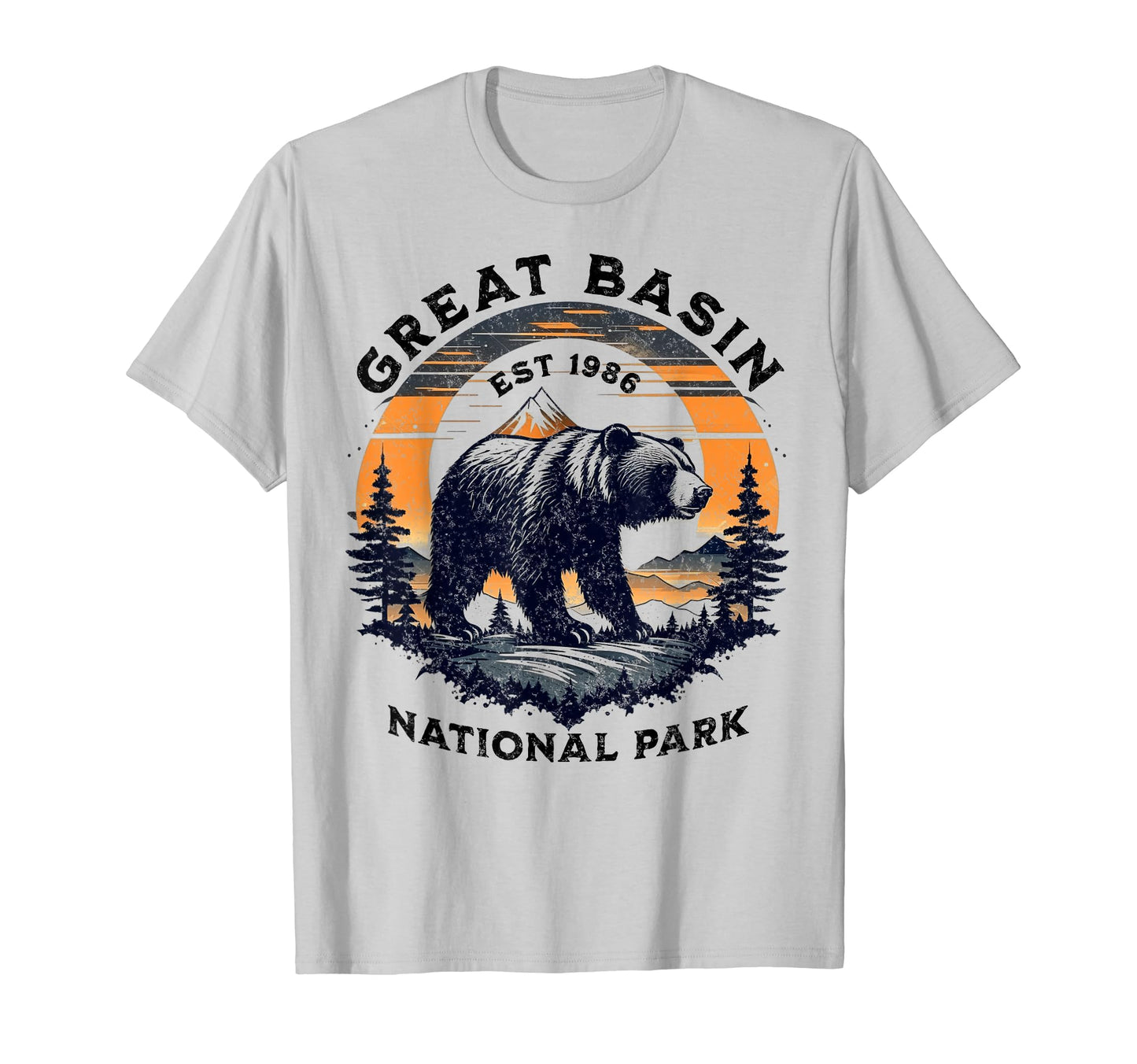 Great Basin National Park Nevada Usa T-Shirt - Custom Art Print Men Women - T-Shirt, Sweatshirt, Hoodie