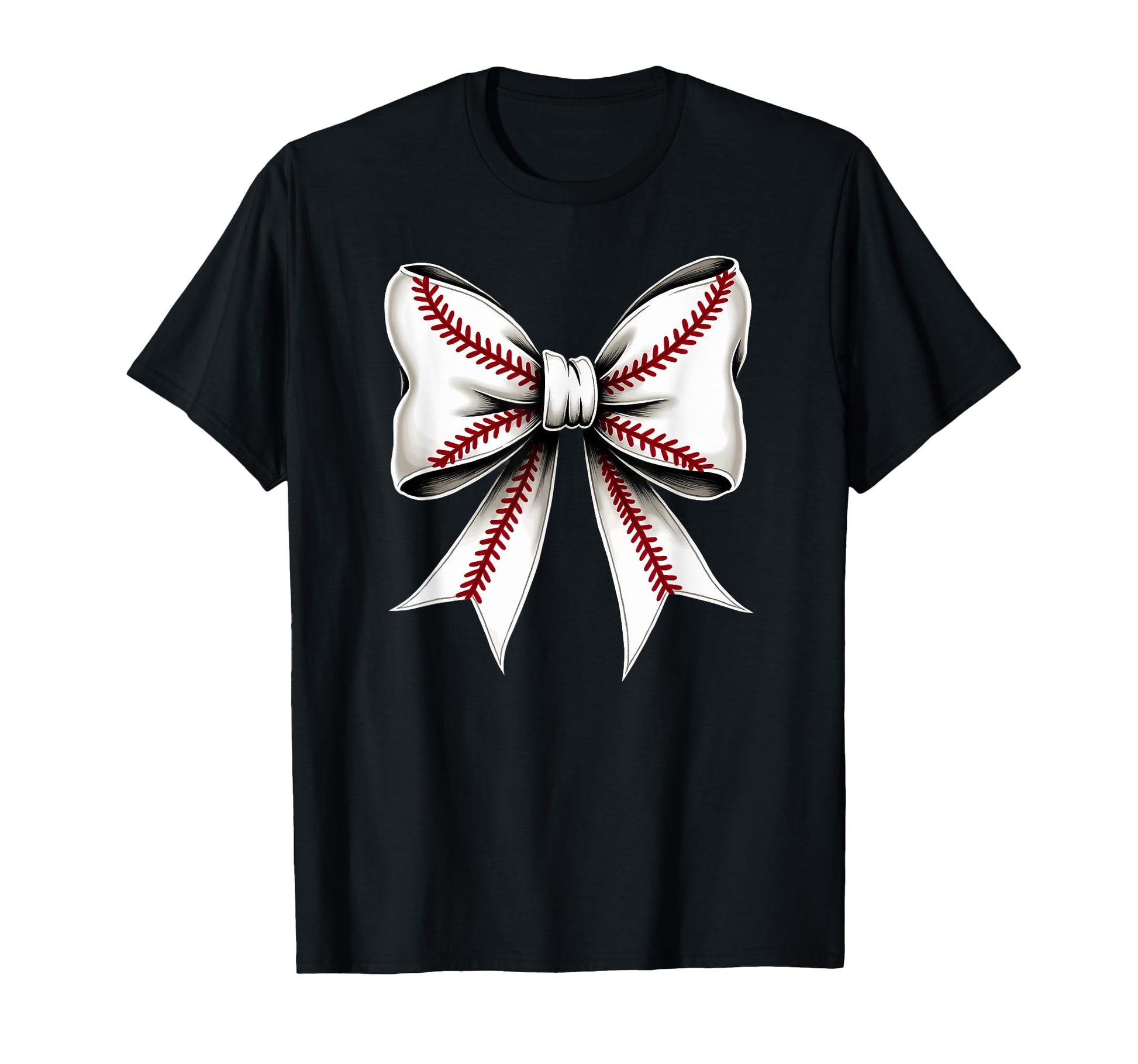 Baseball Coquette Bow Mommy T-Shirt - Trendy Graphic Men Women - T-Shirt, Sweatshirt, Hoodie
