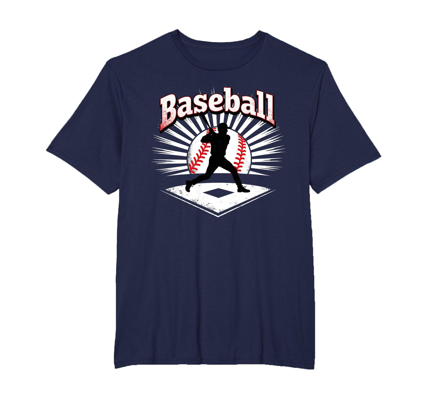Baseball Slugger Home Run Hero Fan Gift T-Shirt - Graphic Print Unisex - T-Shirt, Sweatshirt, Hoodie