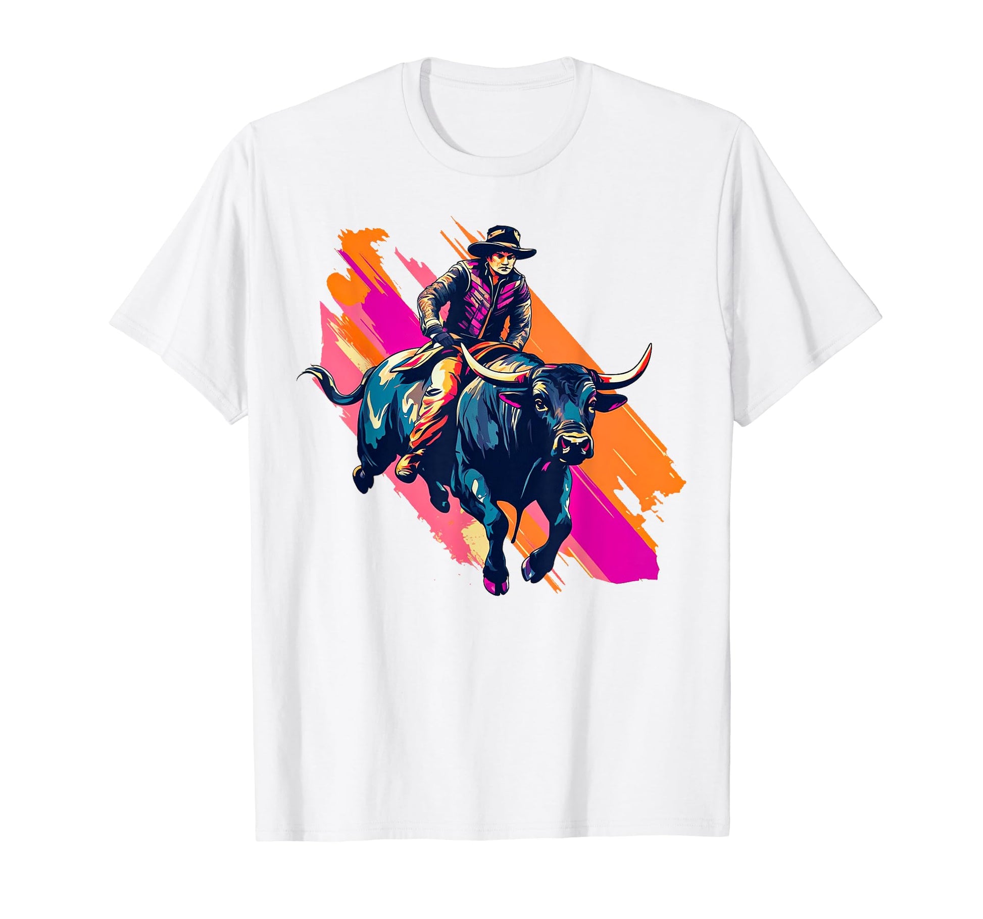 Cowboy Rodeo Horse Riding Usa Cowboy T-Shirt - Novelty Apparel Men Women - T-Shirt, Sweatshirt, Hoodie