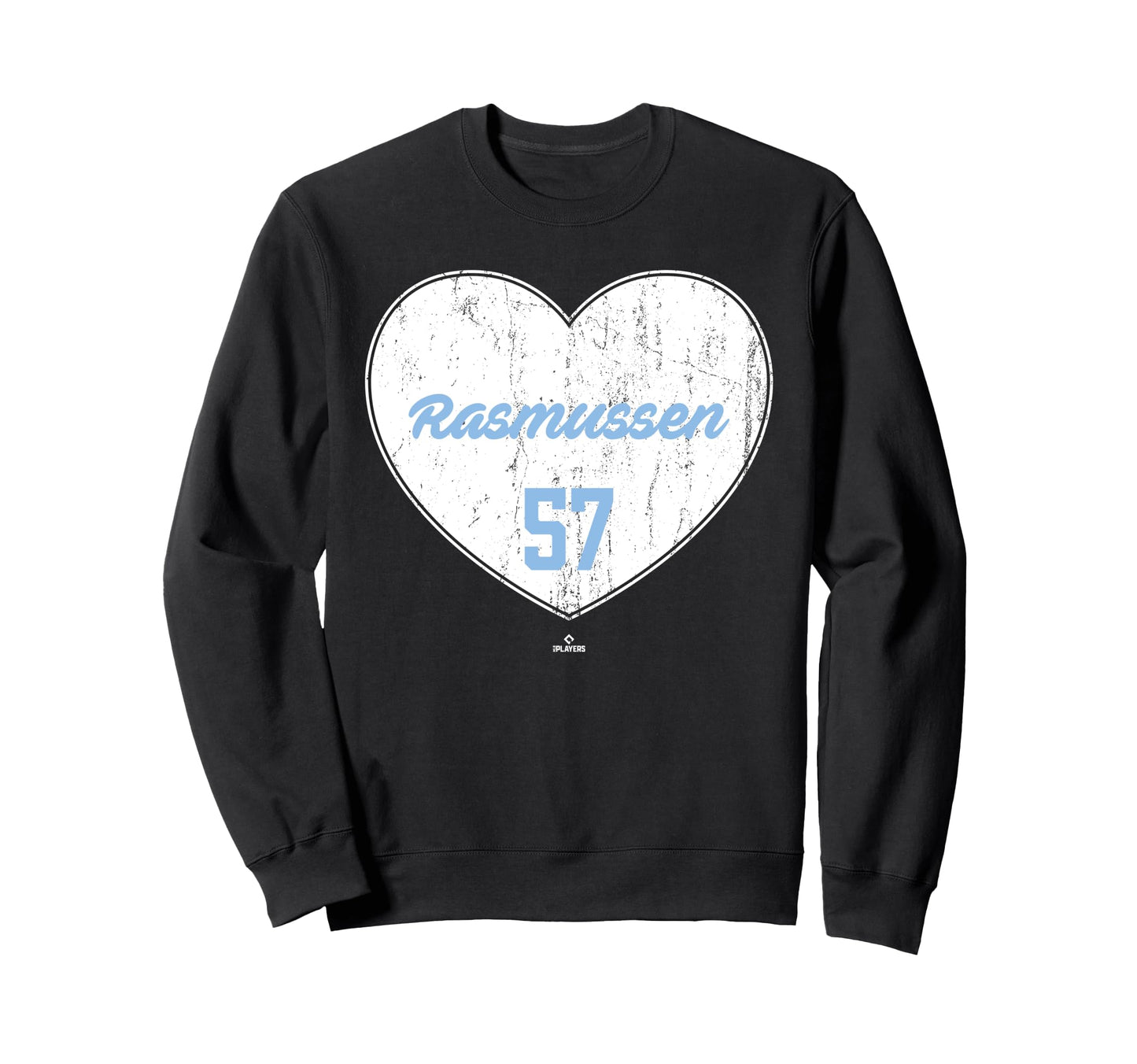 Distressed Heart Drew Rasmussen Sweatshirt - Casual Everyday Wear Unisex - T-Shirt, Sweatshirt, Hoodie
