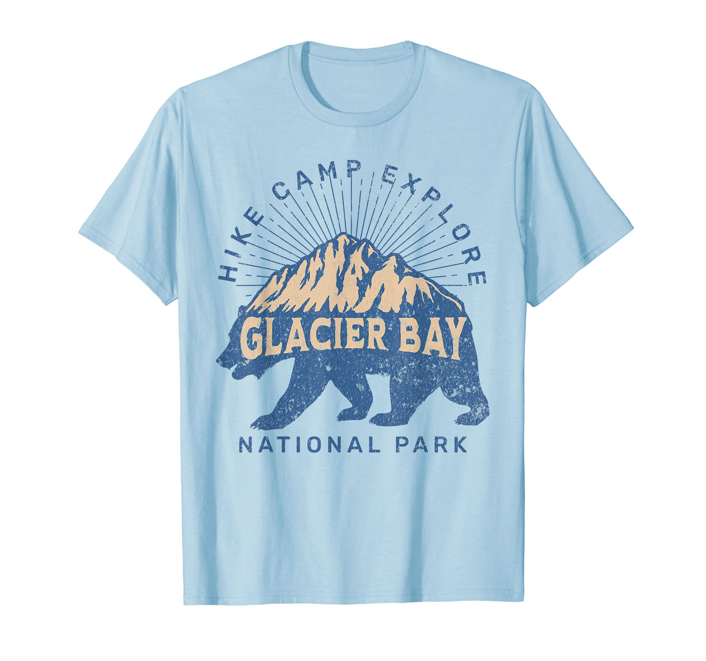 Glacier Bay National Park Alaska Usa T-Shirt - Unique Graphic Unisex - T-Shirt, Sweatshirt, Hoodie