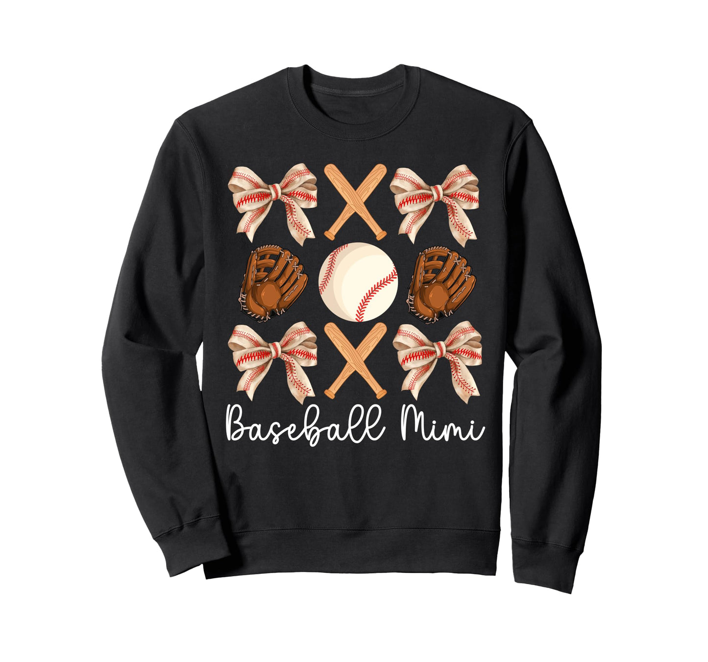 Baseball Mimi Baseball Player Sweatshirt - Aesthetic Graphic Men Women - T-Shirt, Sweatshirt, Hoodie