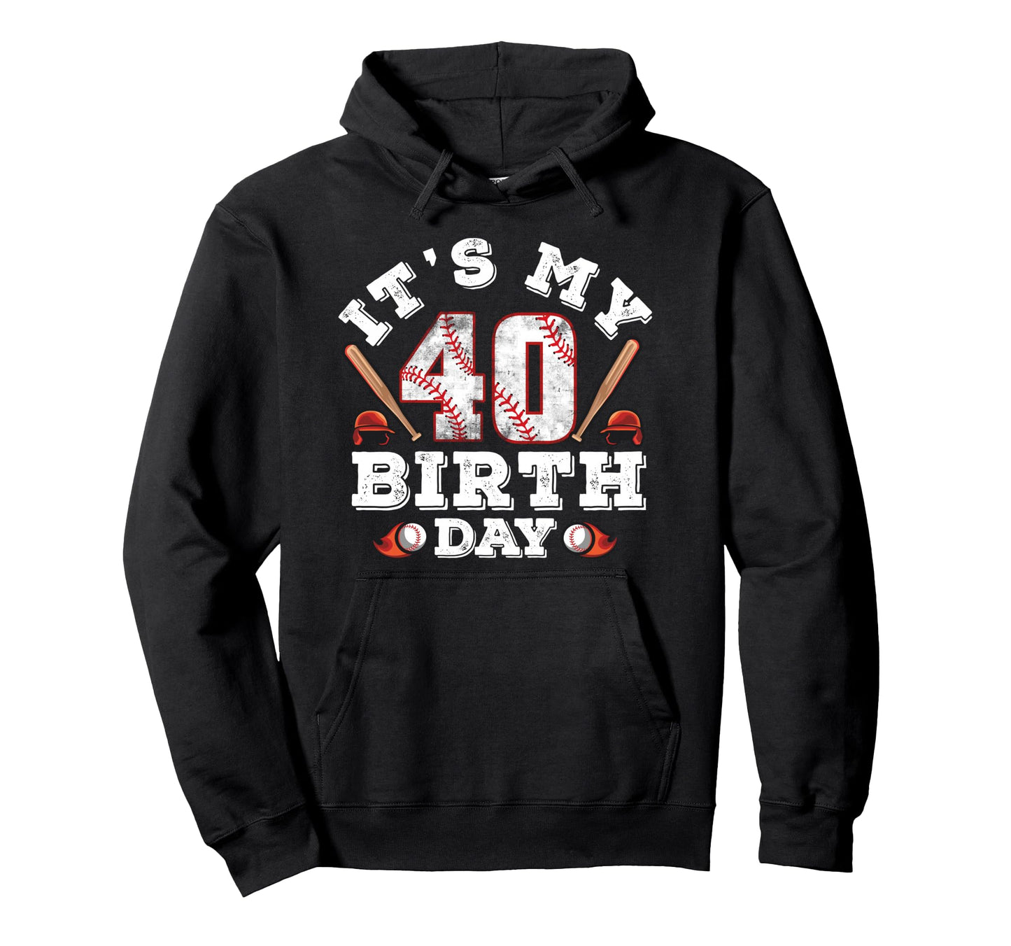 Its My 40Th Birthday 40 Year Old Hoodie - Aesthetic Graphic Unisex - T-Shirt, Sweatshirt, Hoodie