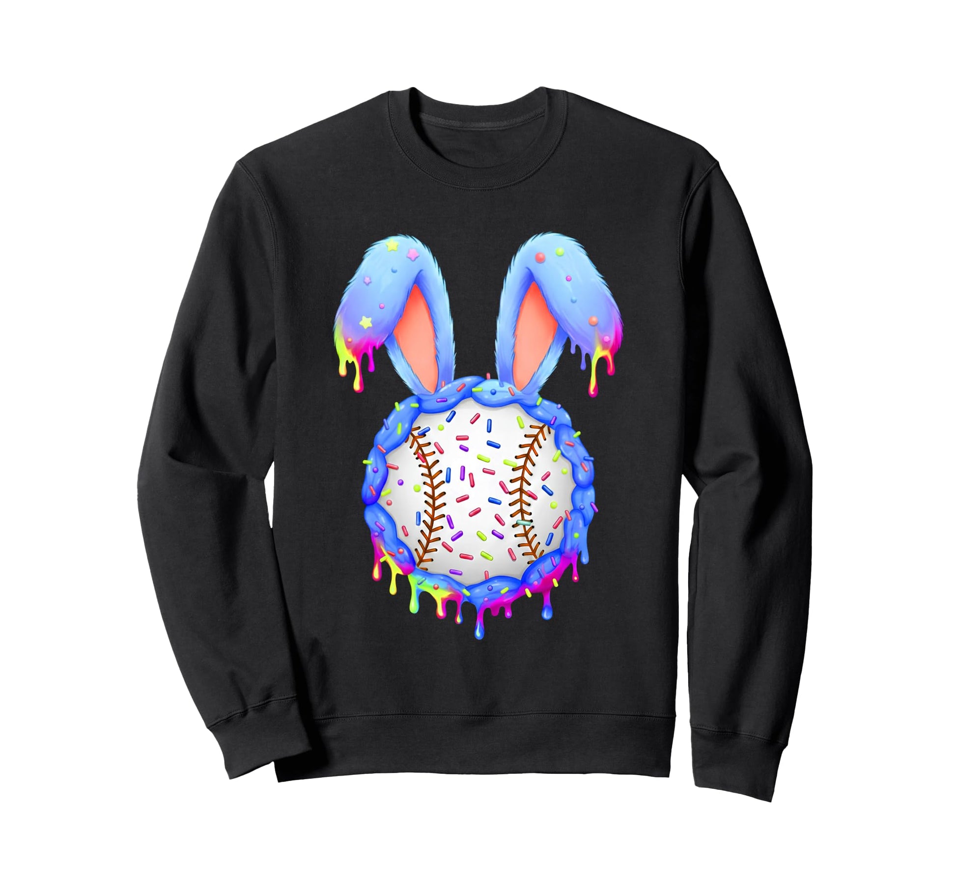 Coquette Easter Baseball Ice Cream Sweatshirt - Trendy Graphic Men Women - T-Shirt, Sweatshirt, Hoodie