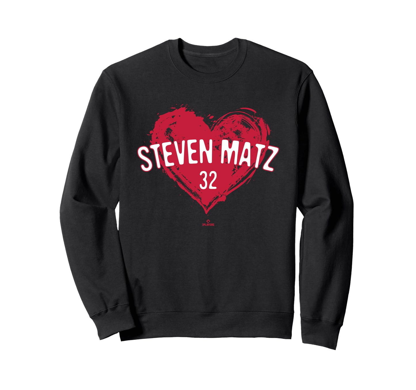 Distressed Heart Steven Matz St Louis Sweatshirt - Trendy Graphic Unisex - T-Shirt, Sweatshirt, Hoodie