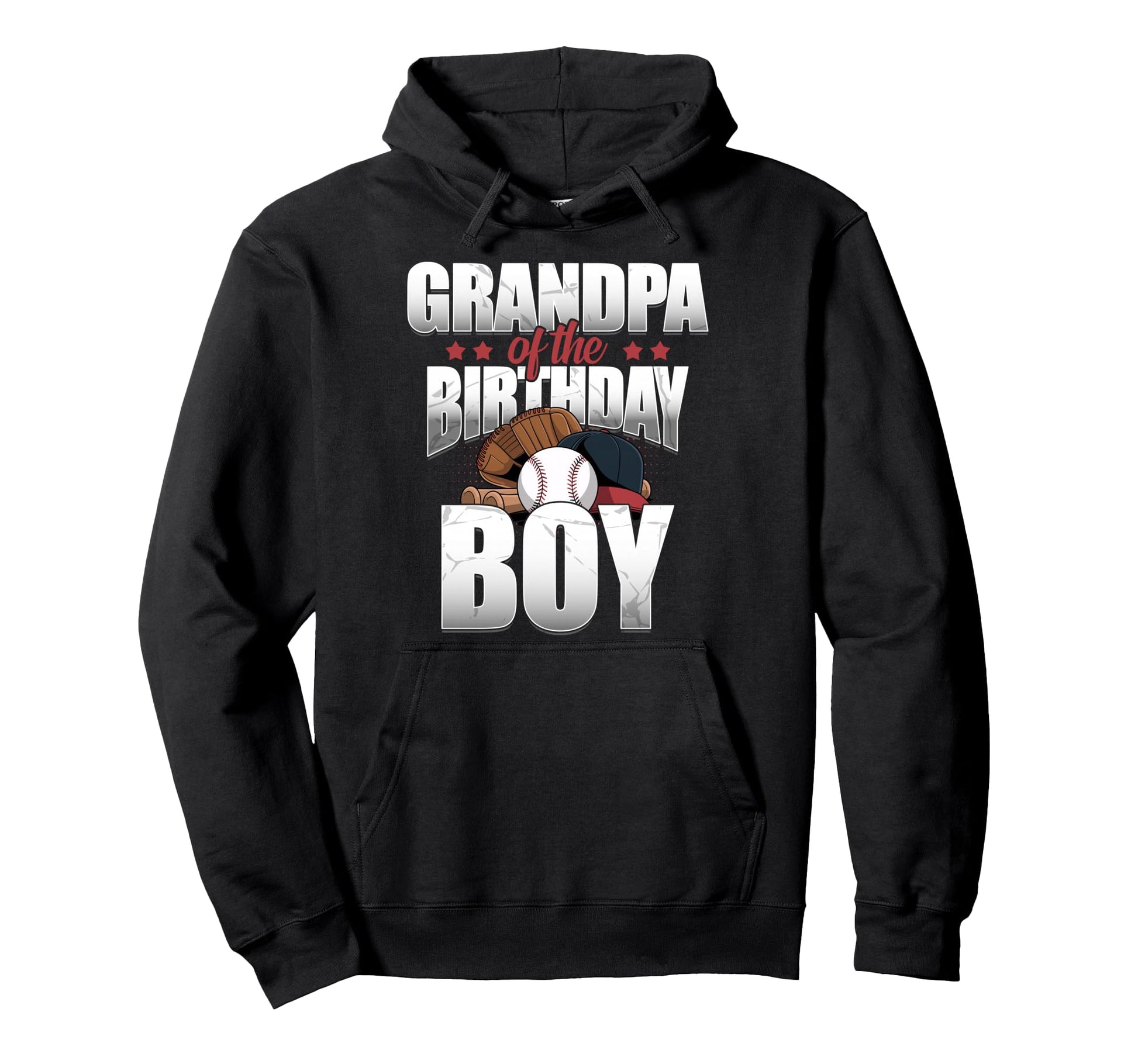 Grandpa Birthday Matching Baseball Hoodie - Streetwear Style Men Women - T-Shirt, Sweatshirt, Hoodie